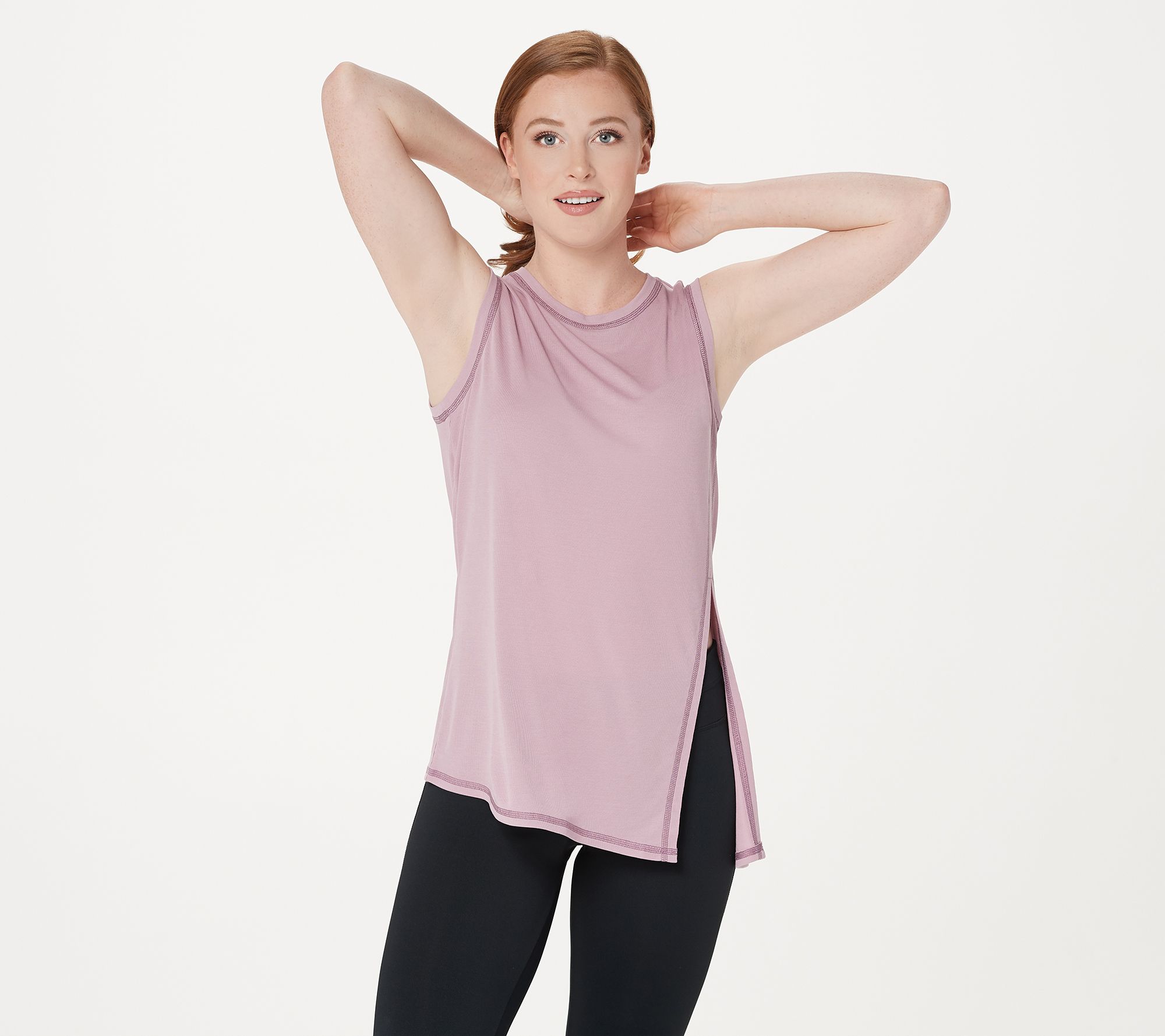 "As Is" zuda ZLuxe Asymmetrical Tank Top