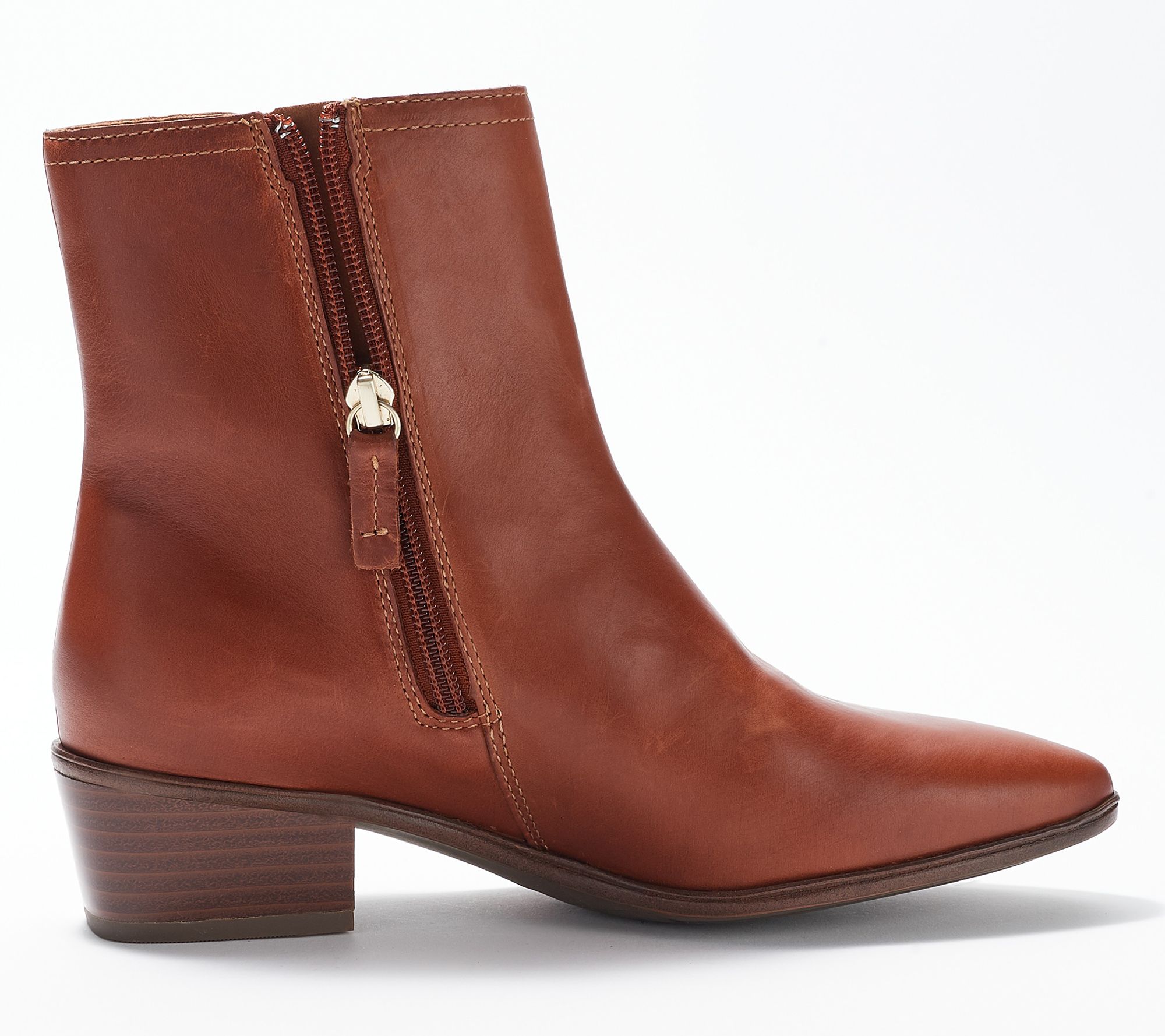 "As Is" Rockport Leather Mid Boots Geovana