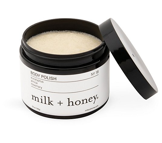 milk + honey Body Polish, No.18 Eucalyptus + Arnica + Rosemary