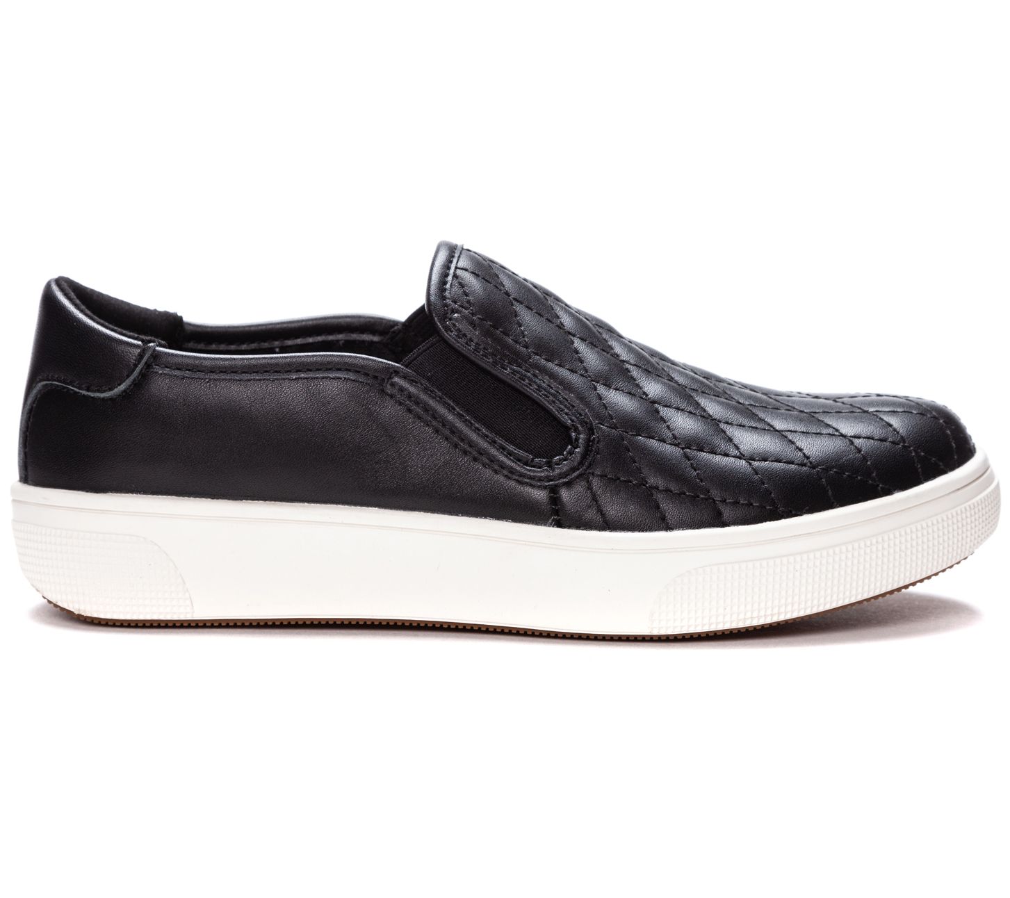 Propet Women's Leather Slip-On Sneakers - Karly - QVC.com