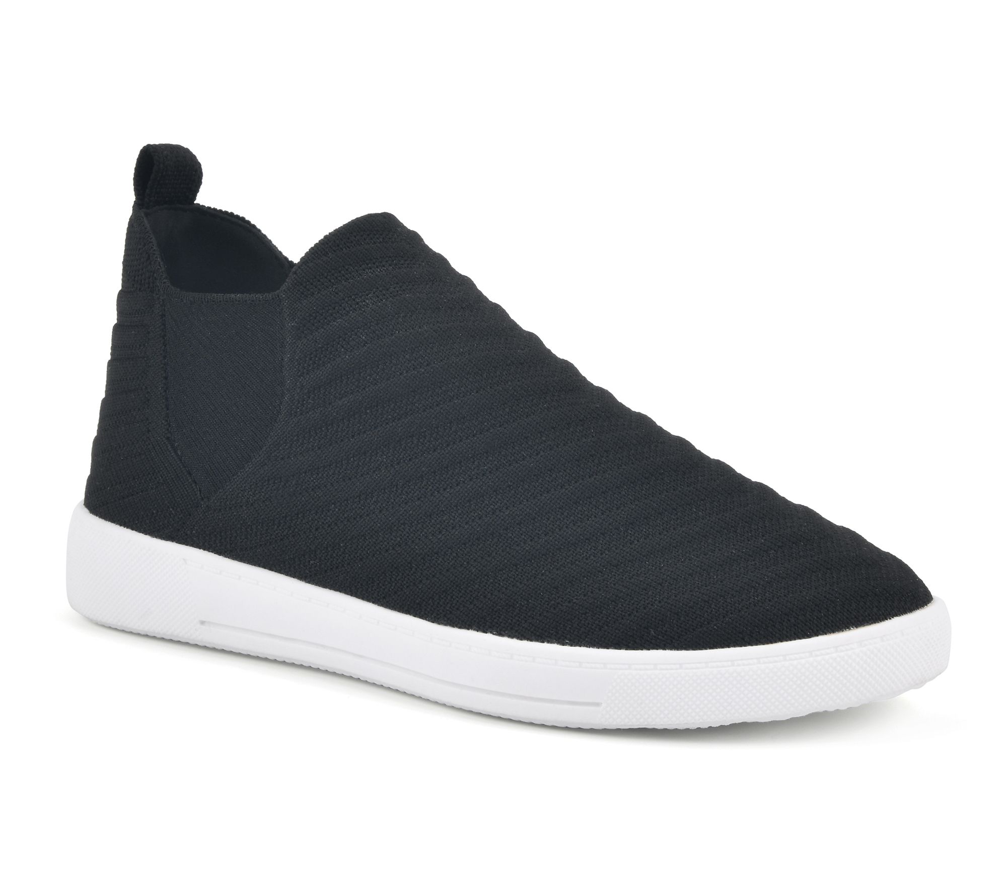 White Mountain High-top Slip-on Sneakers - Uplifting - QVC.com