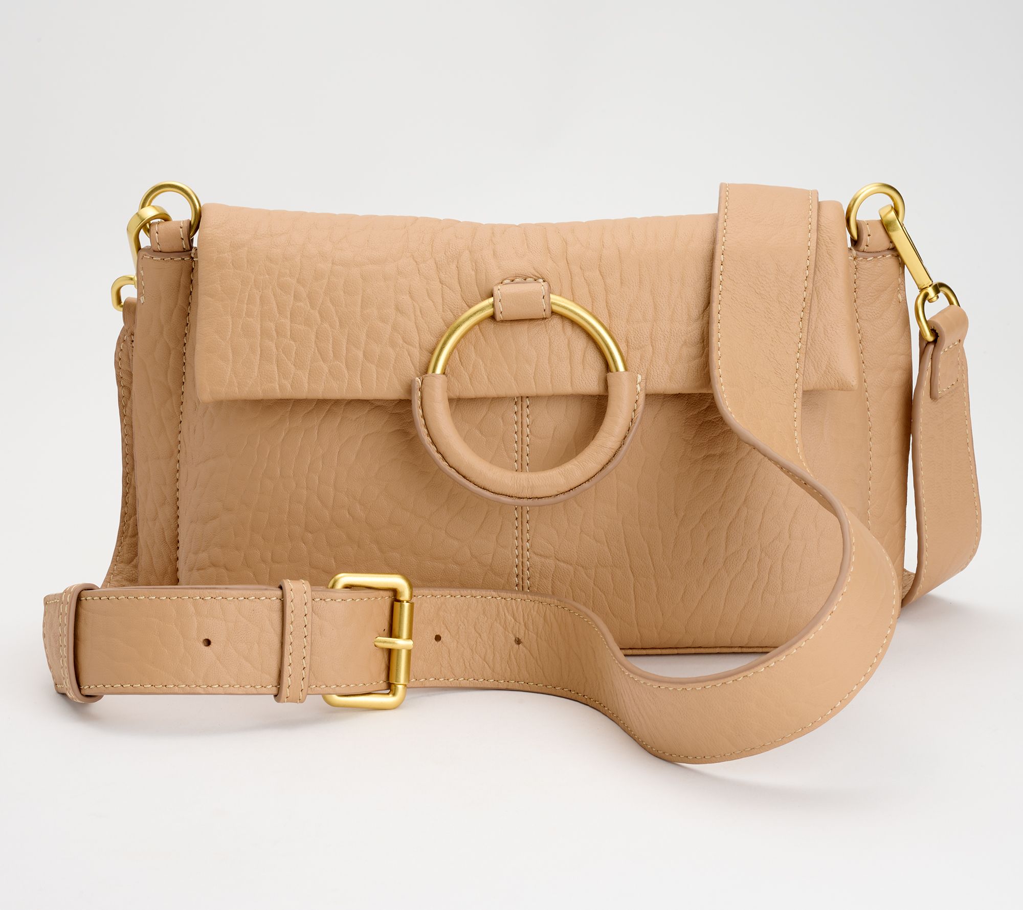 Vince Camuto Bubble Leather Livee Crossbody