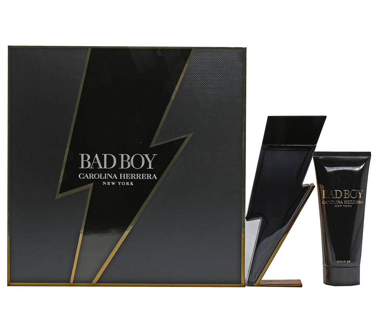 Carolina Herrera Bad Boy Men Eau de Toilette 2iece set QVC