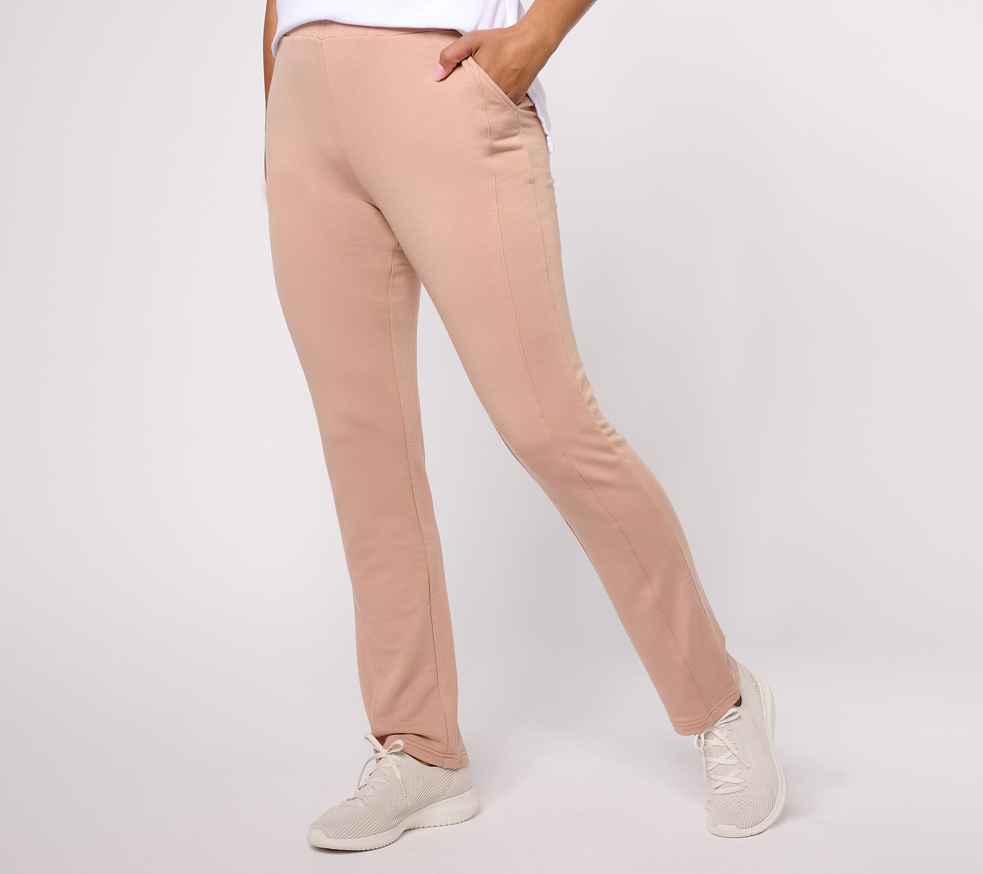 Belle by Kim Gravel Regular Ponte Slim Leg Jogger