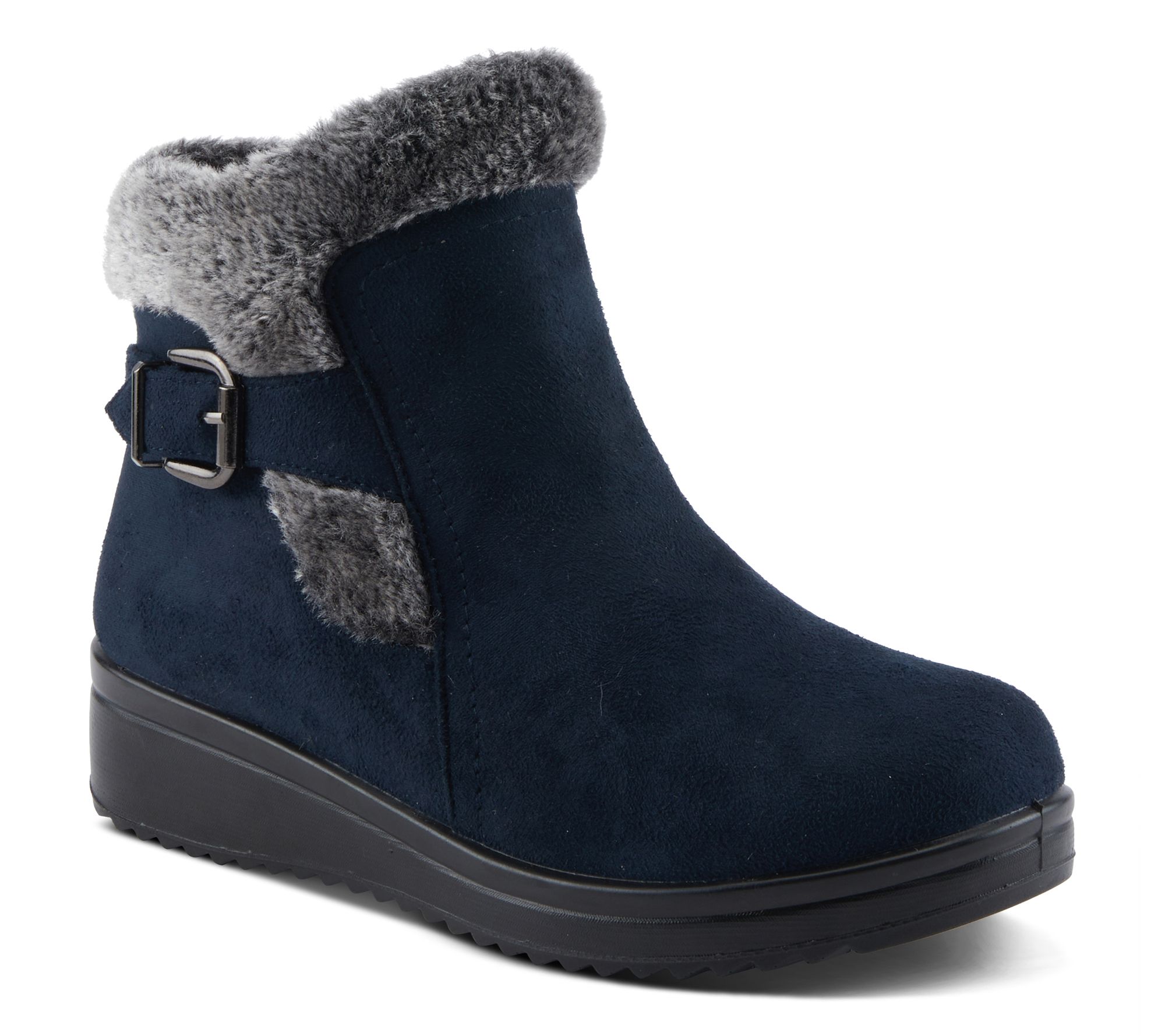 Flexus by Spring Step Waterproof Microsuede Boots - Santuzza