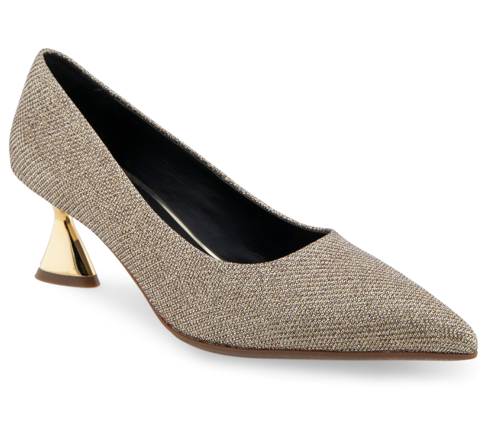 Aerosoles Sculpted Heel Shimmer Pump - Jerry