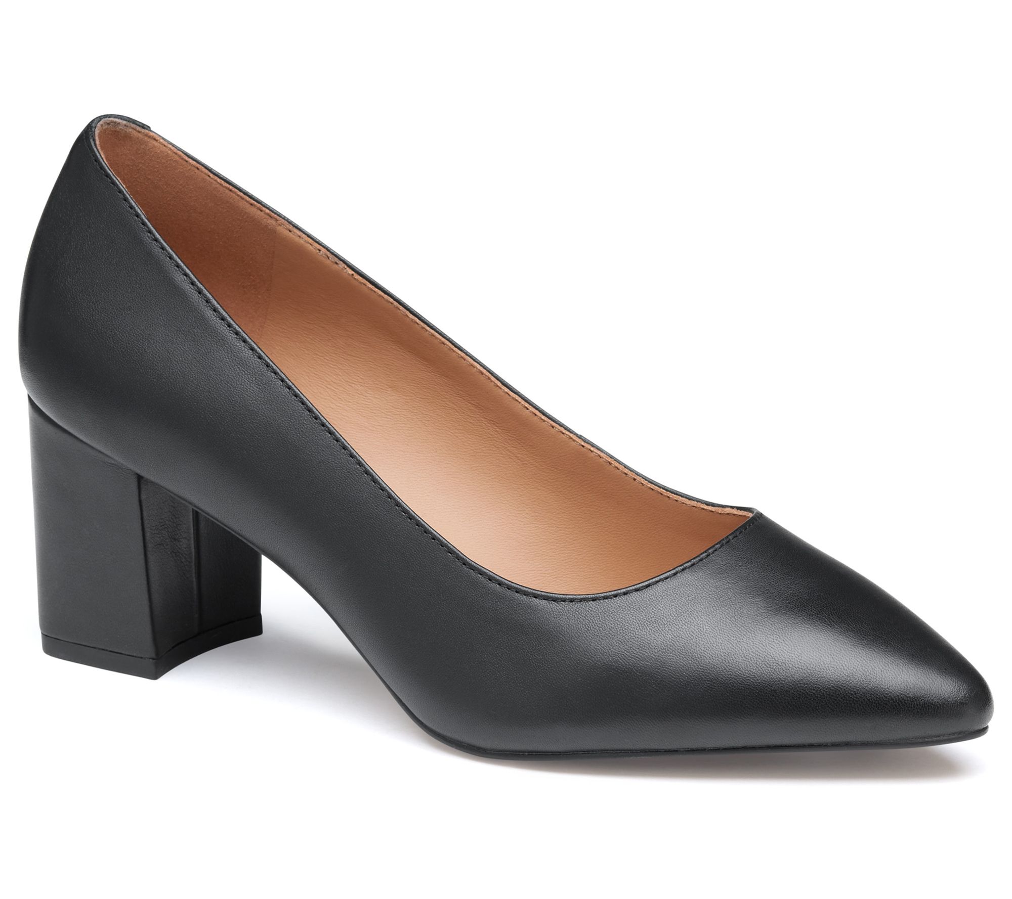 Johnston & Murphy Vicki Leather Slip On Pump