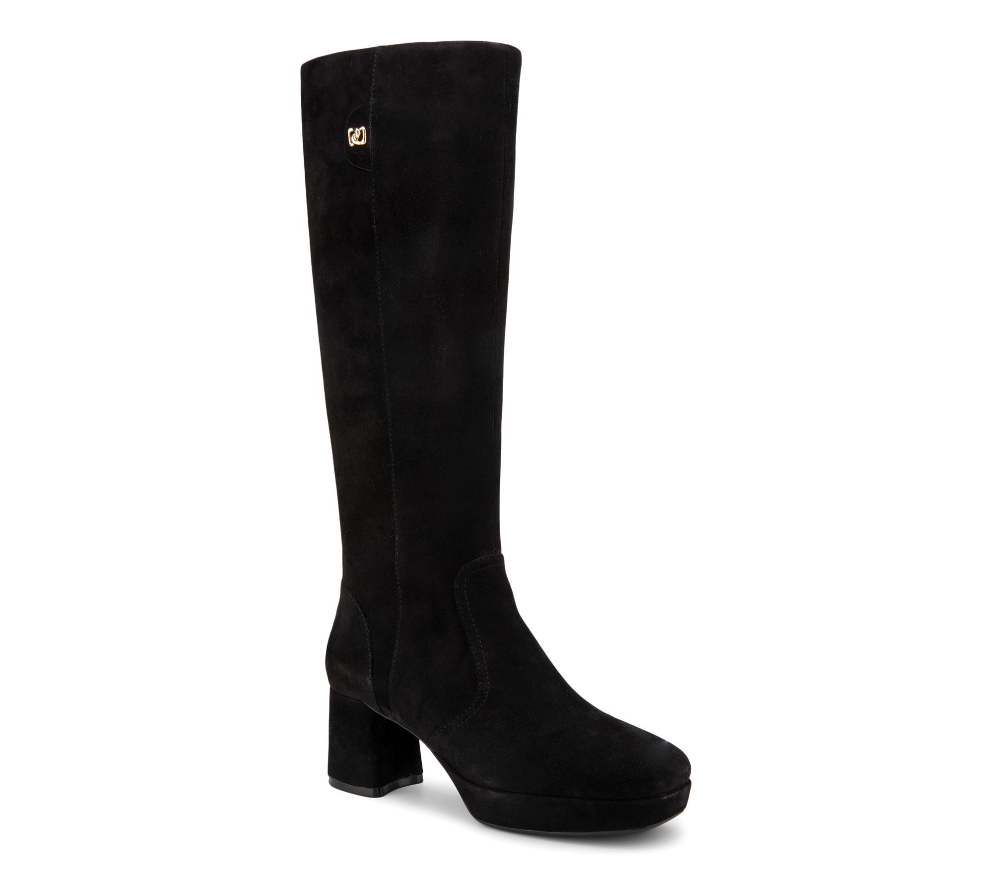 Aerosoles Knee High Platform Suede Boot -Sydney