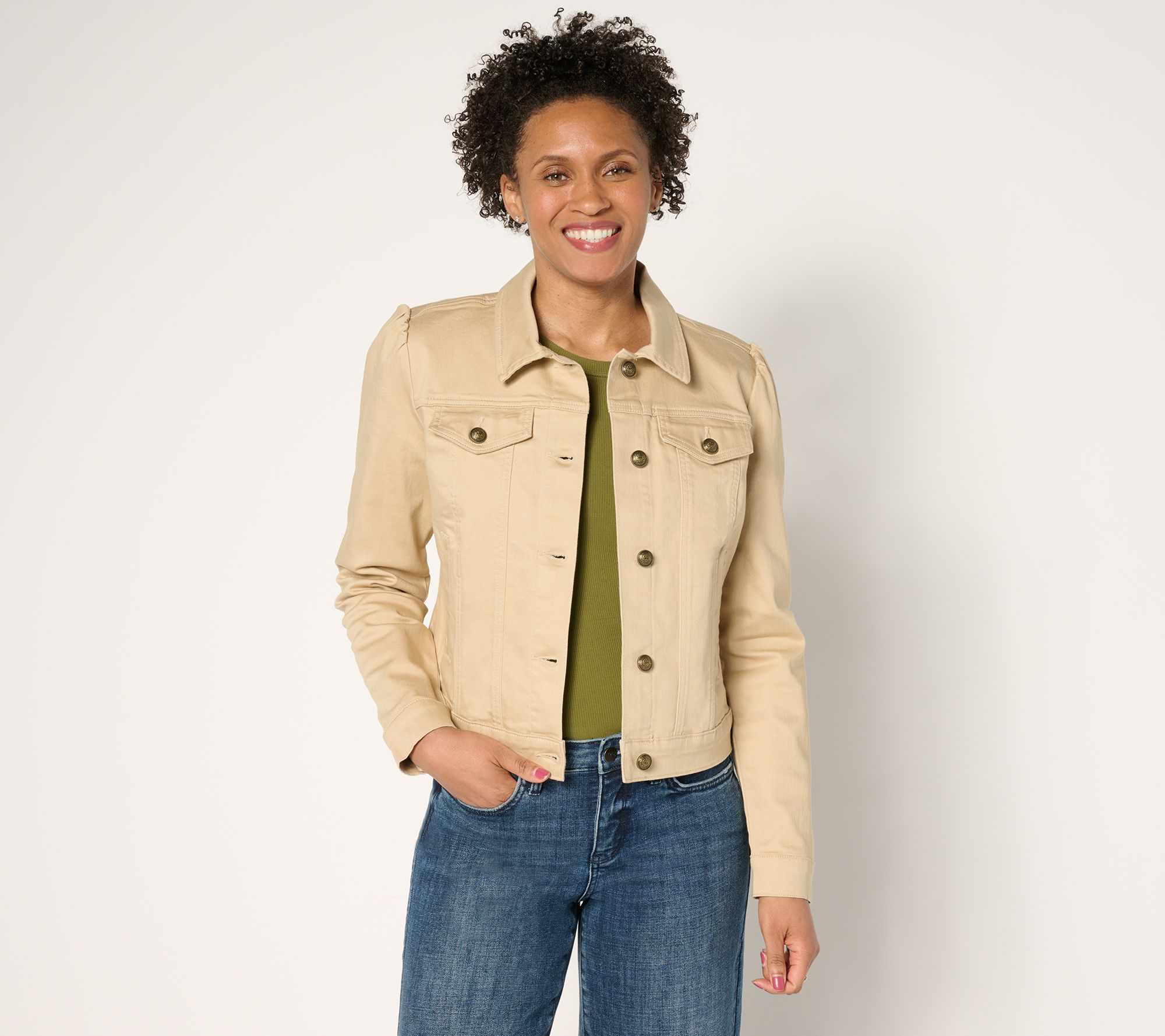 Studio Park x Rosina Grosso Short Denim Jacket