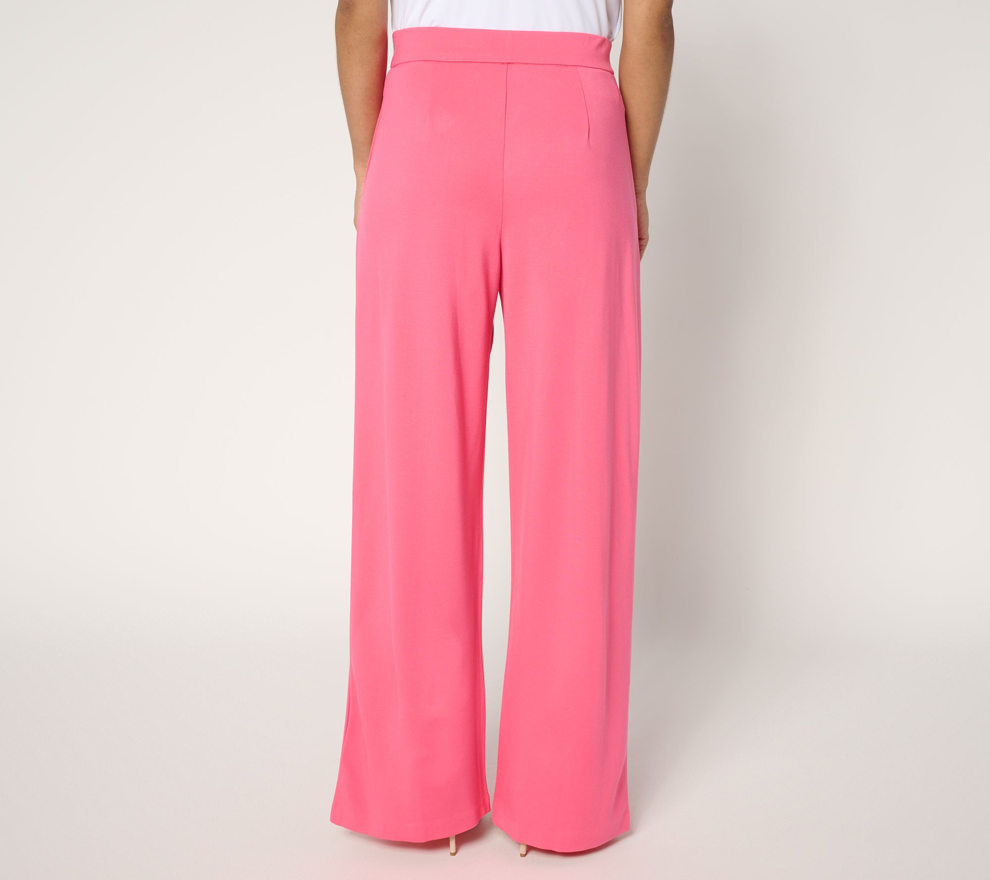 Isaac Mizrahi Live! Tall Sublime Stretch Ponte Wide Leg