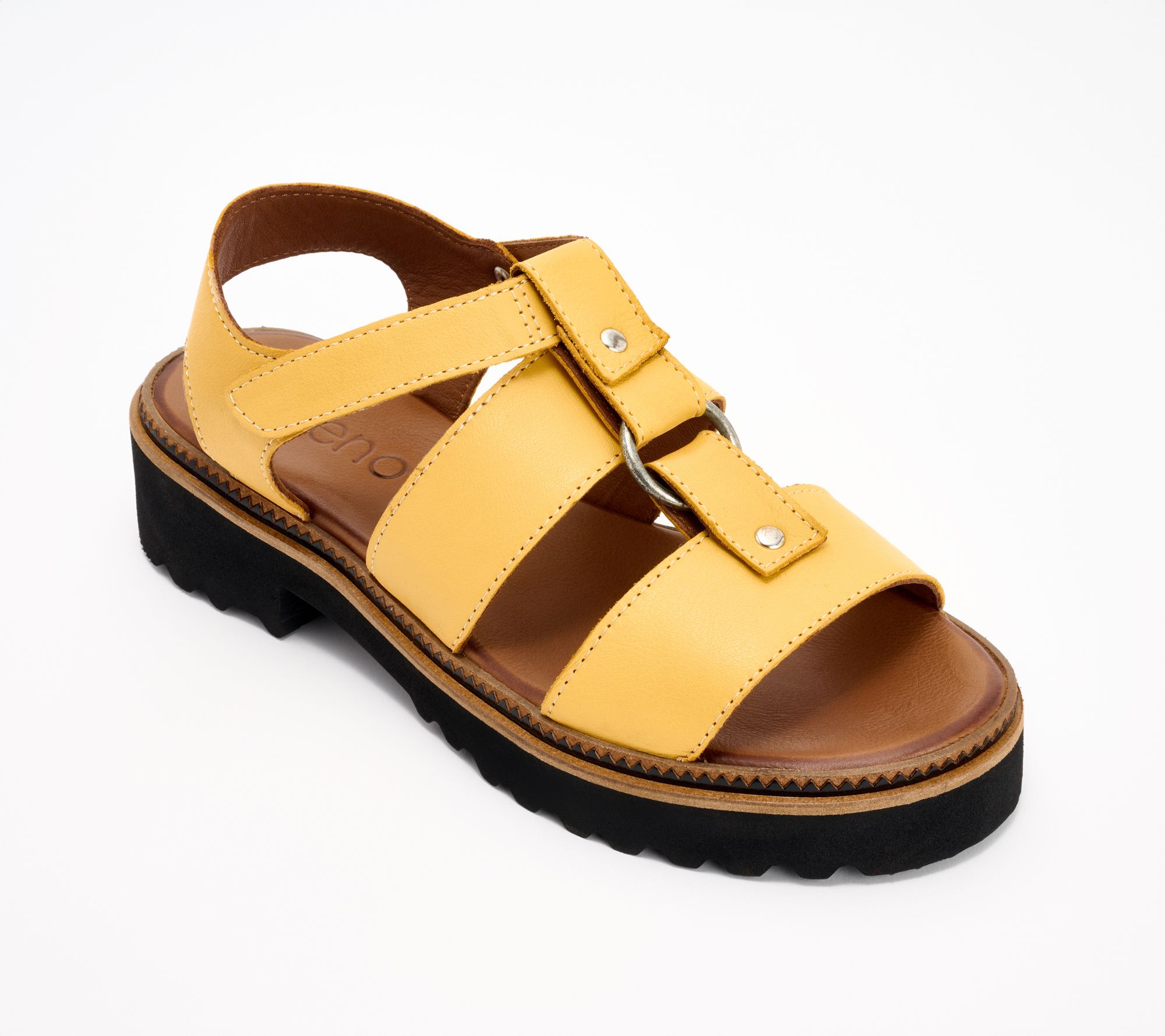 Bueno Leather Gladiator Sandals - Athena