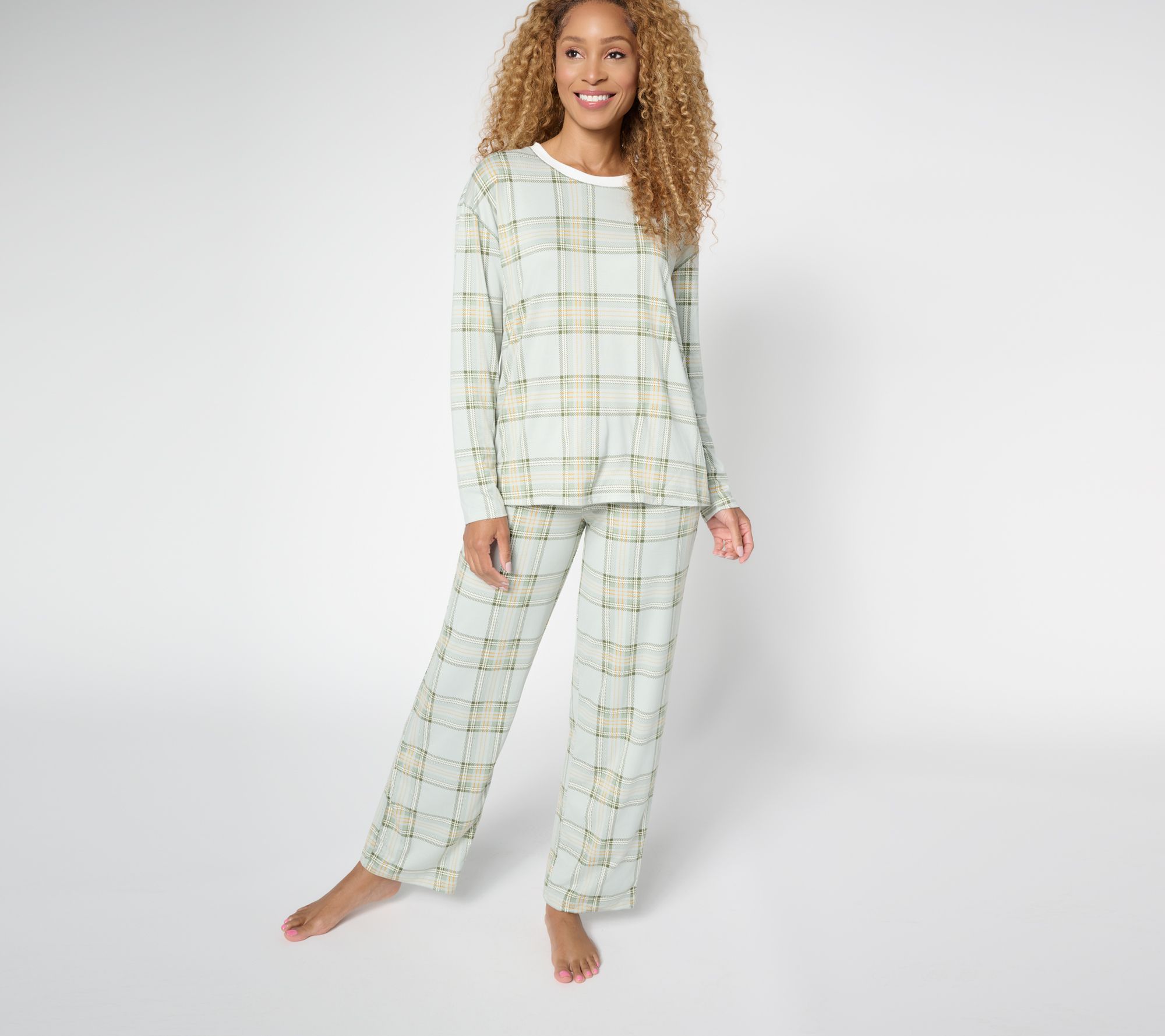 Cuddl Duds Cozy Jersey Pajama Set