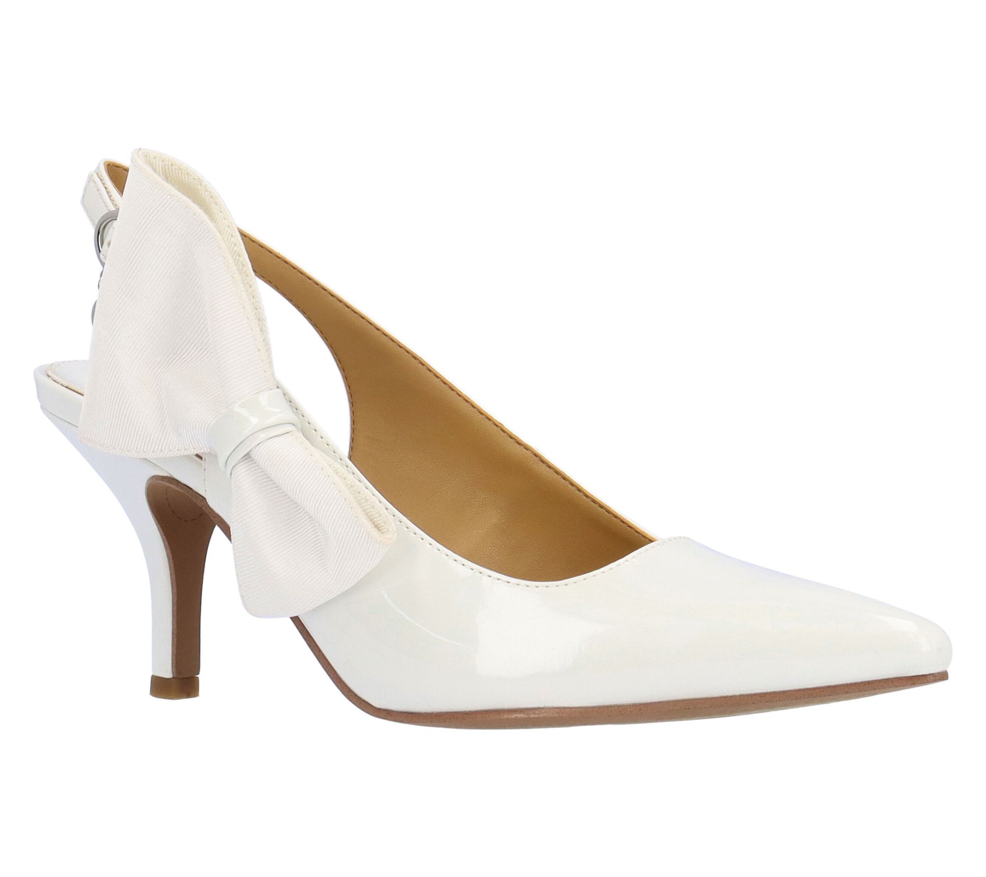 J. Renee' Pump - Rowin Synthetic Patent/Grosgrain