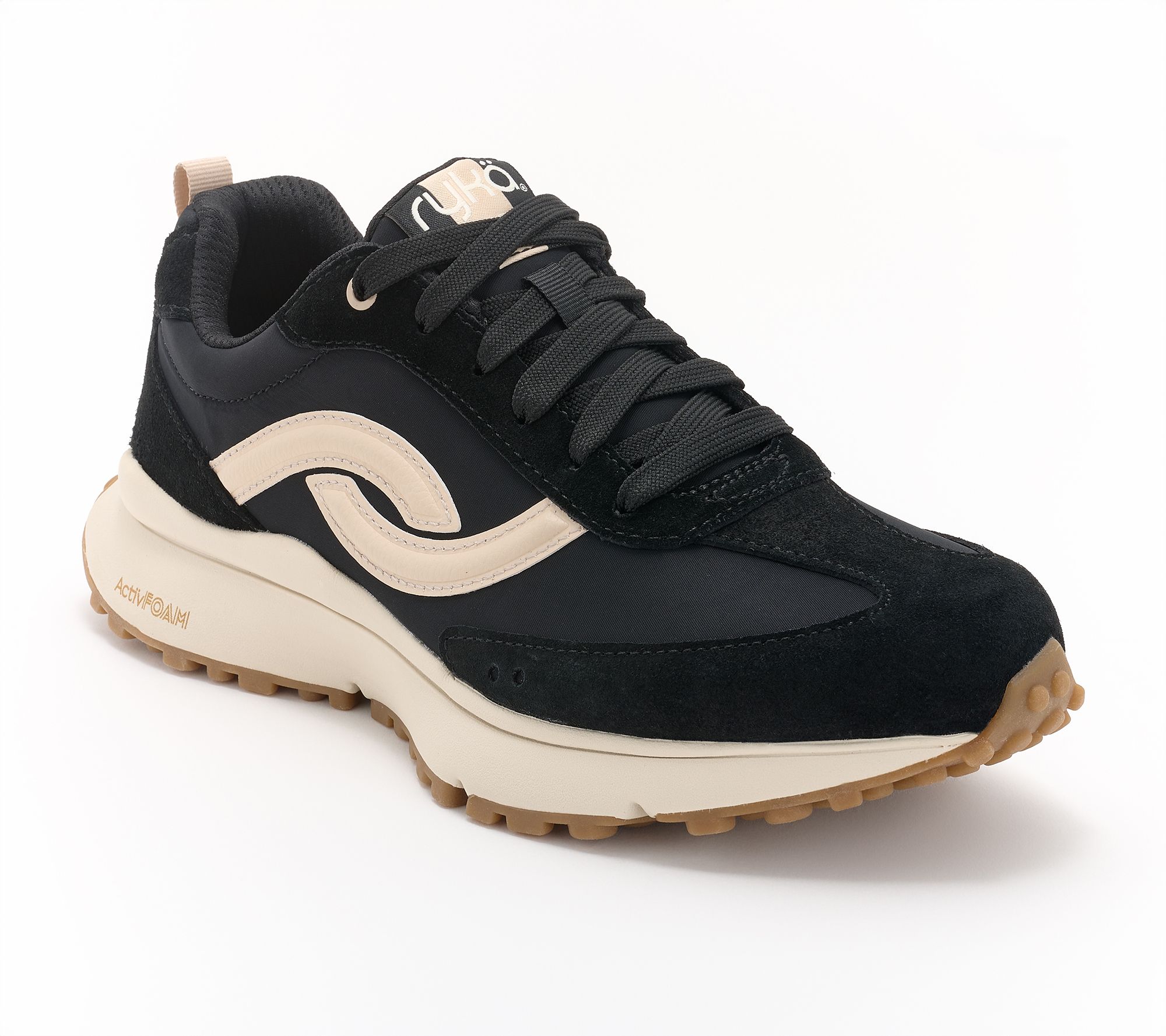 Ryka Retro Jogger Lace Up Casual Sneakers - Jetsetter