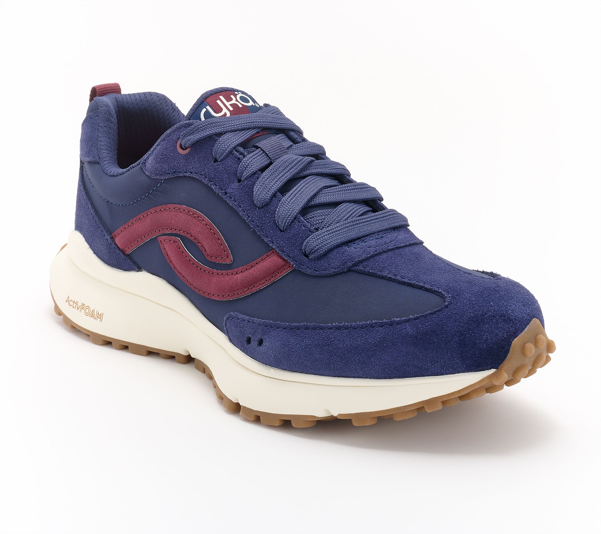 Ryka Retro Jogger Lace Up Casual Sneakers - Jetsetter