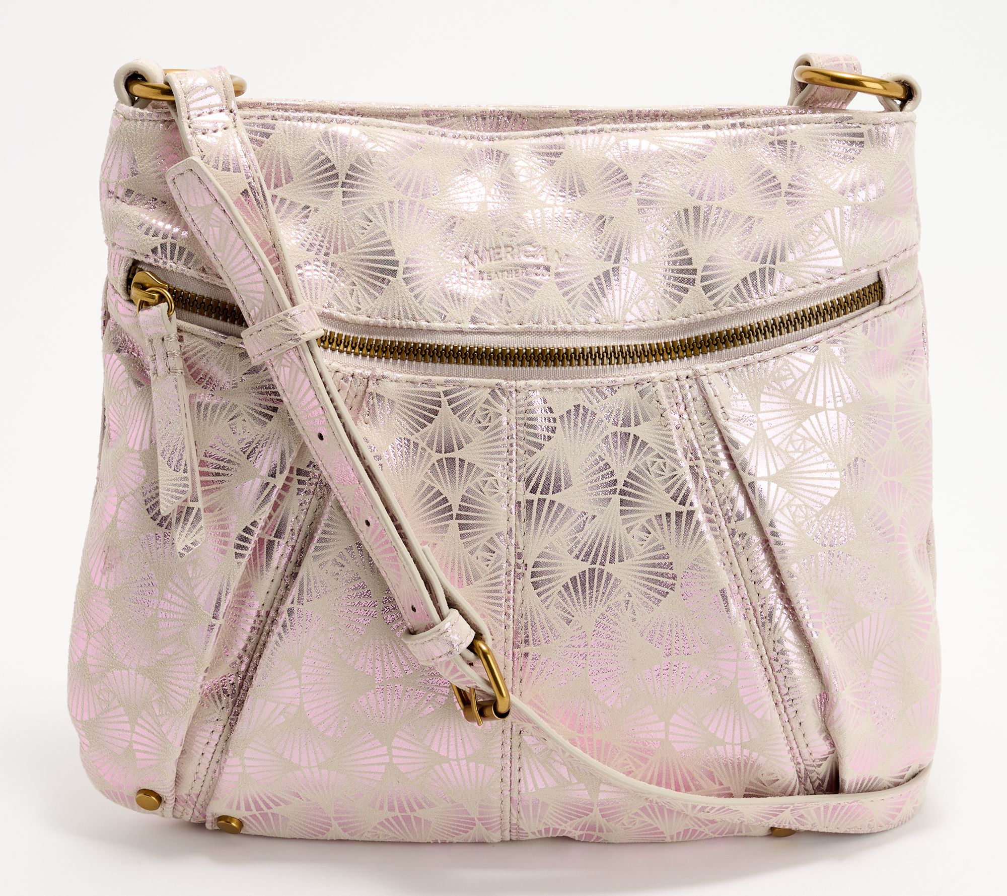 "As Is" American Leather Co. Leather Cypress Crossbody