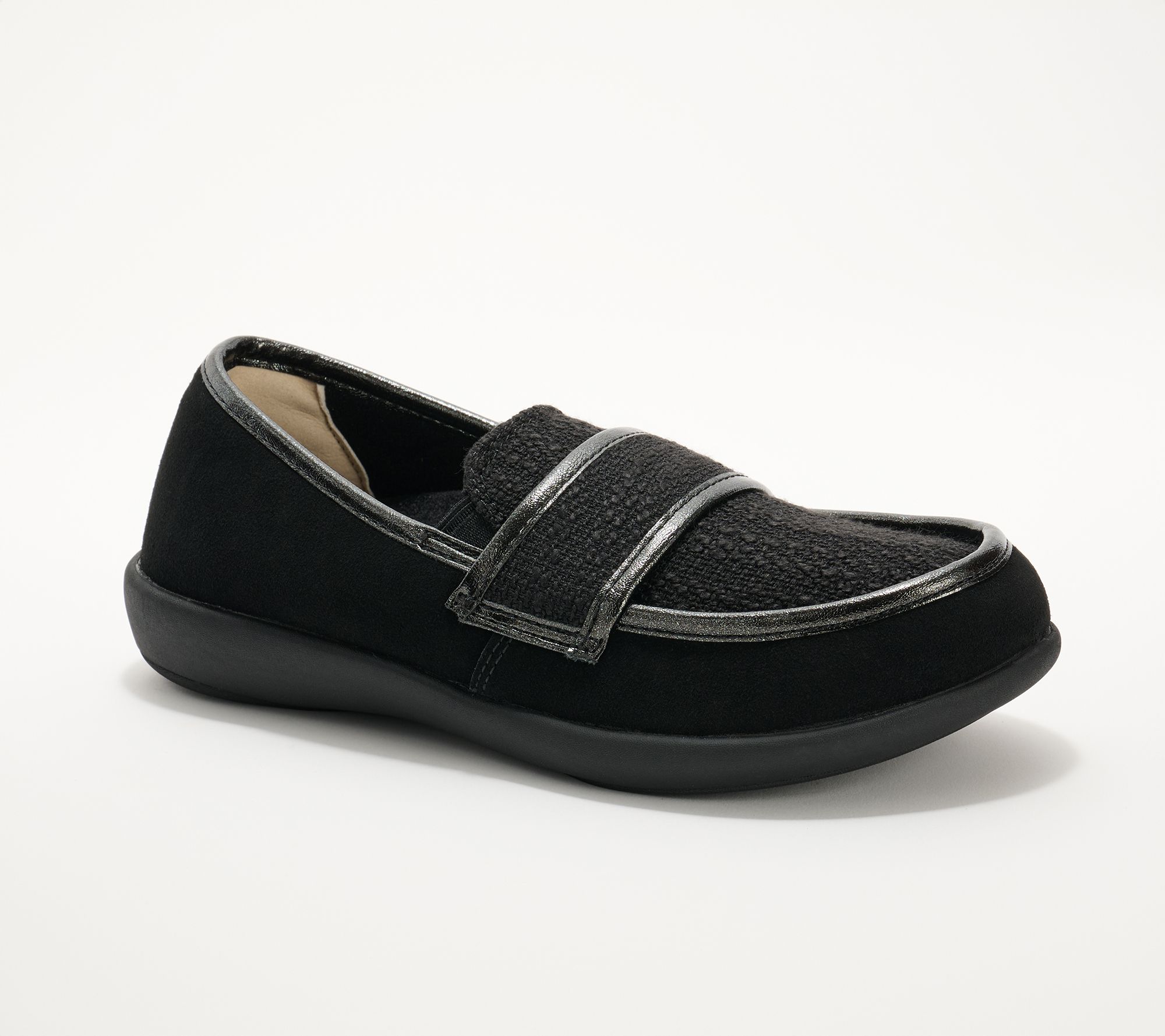 Revitalign Orthotic Tweed Slip-Ons - Siesta Scenic