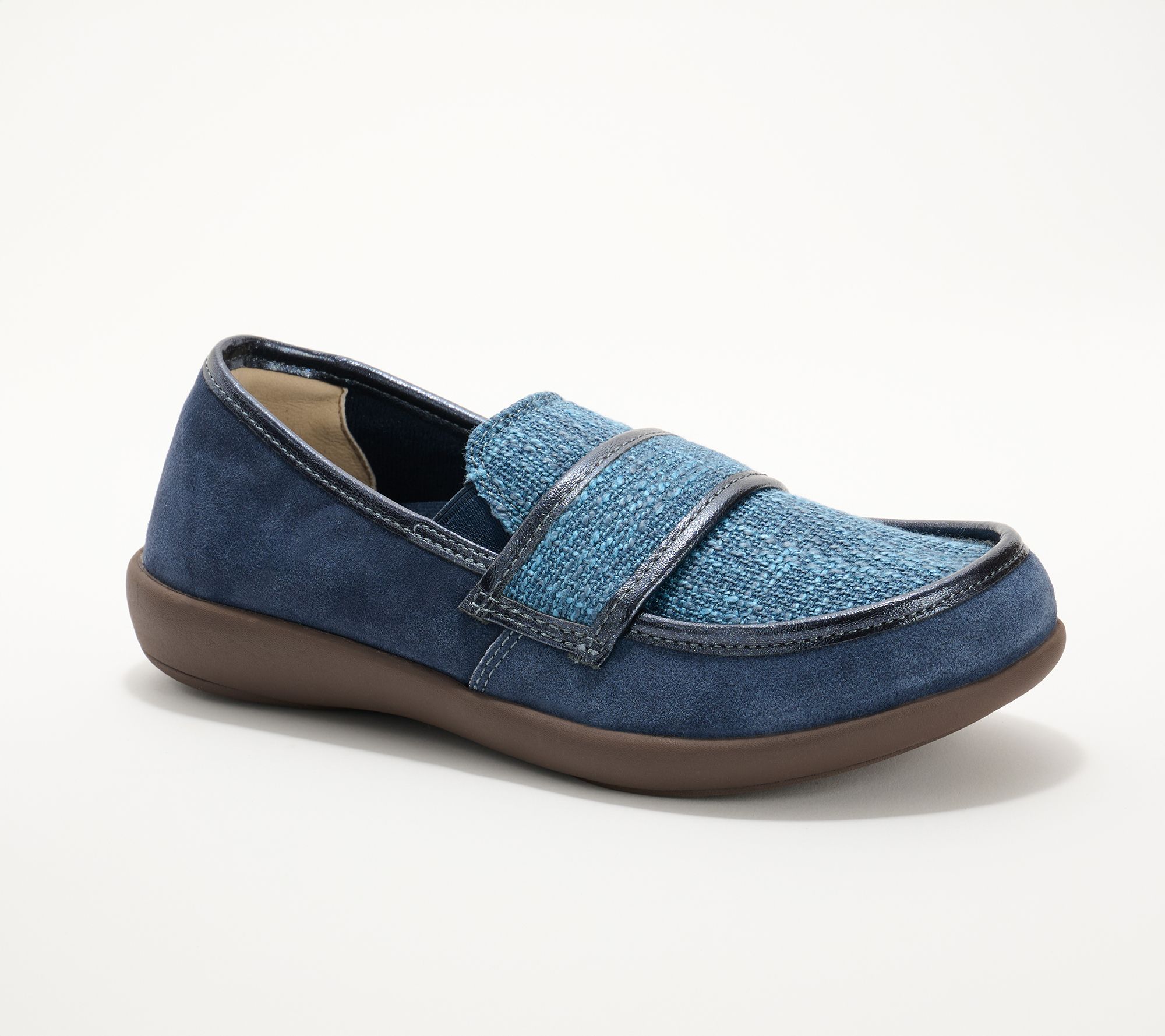 Revitalign Orthotic Tweed Slip-Ons - Siesta Scenic