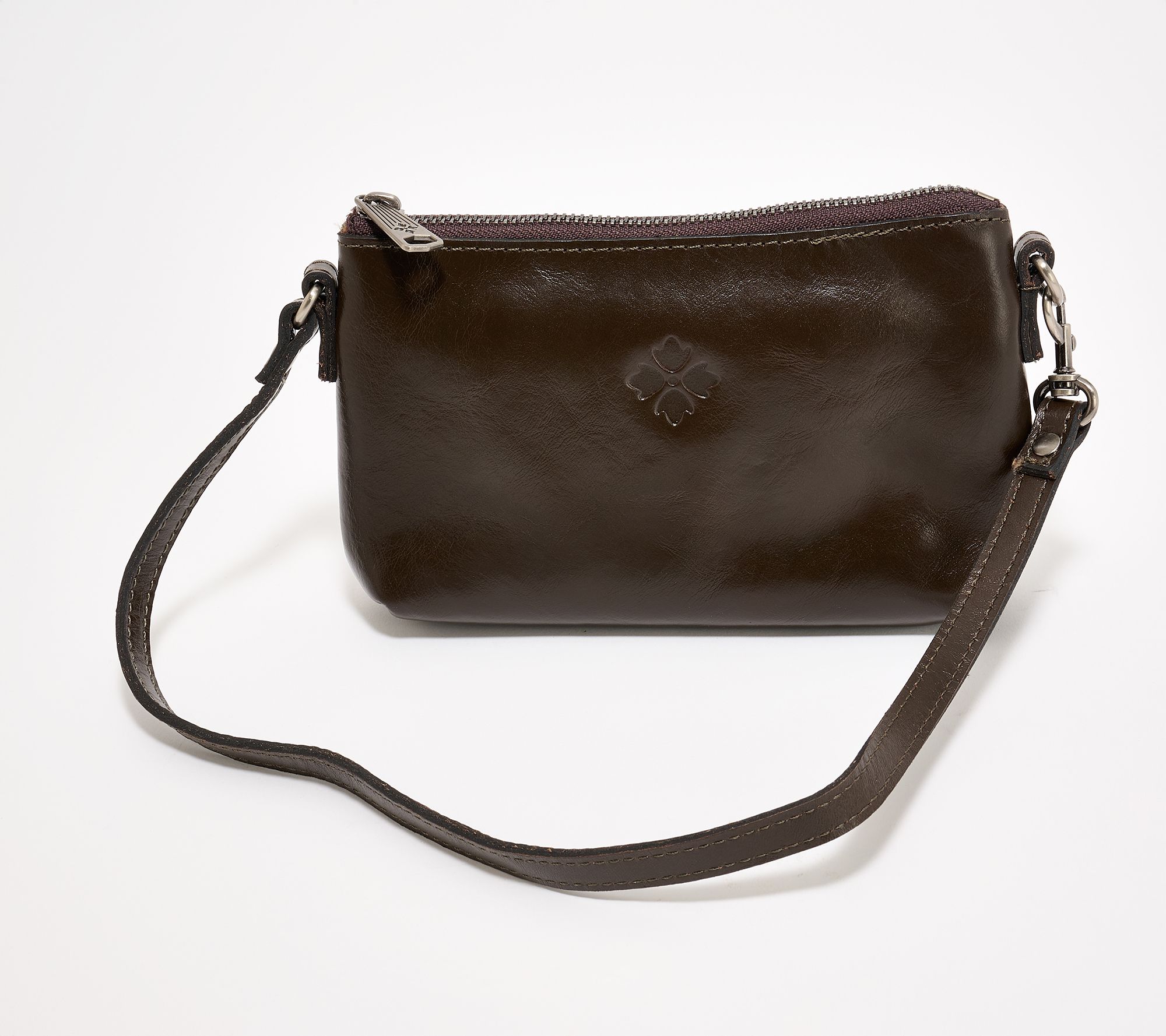 Patricia Nash Leather Loria Convertible Wristlet