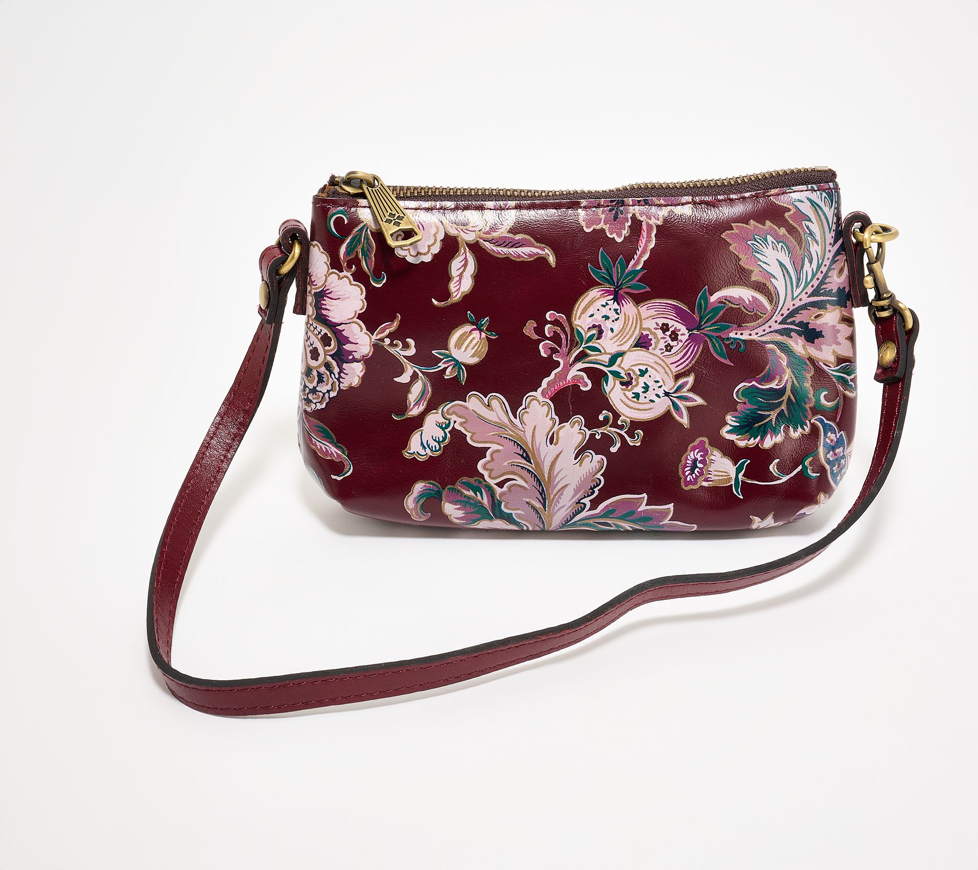 Patricia Nash Leather Loria Convertible Wristlet