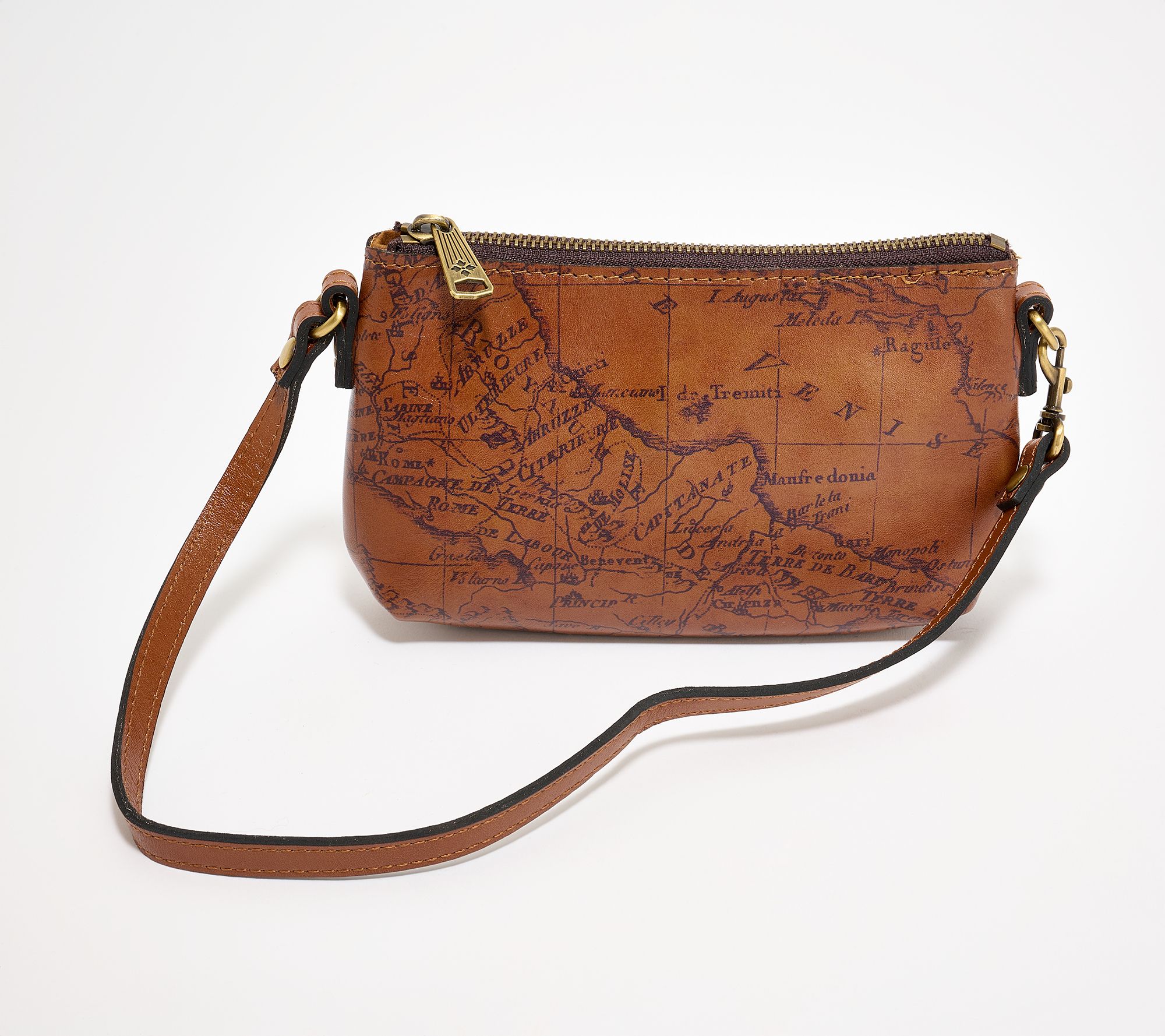 Patricia Nash Leather Loria Convertible Wristlet
