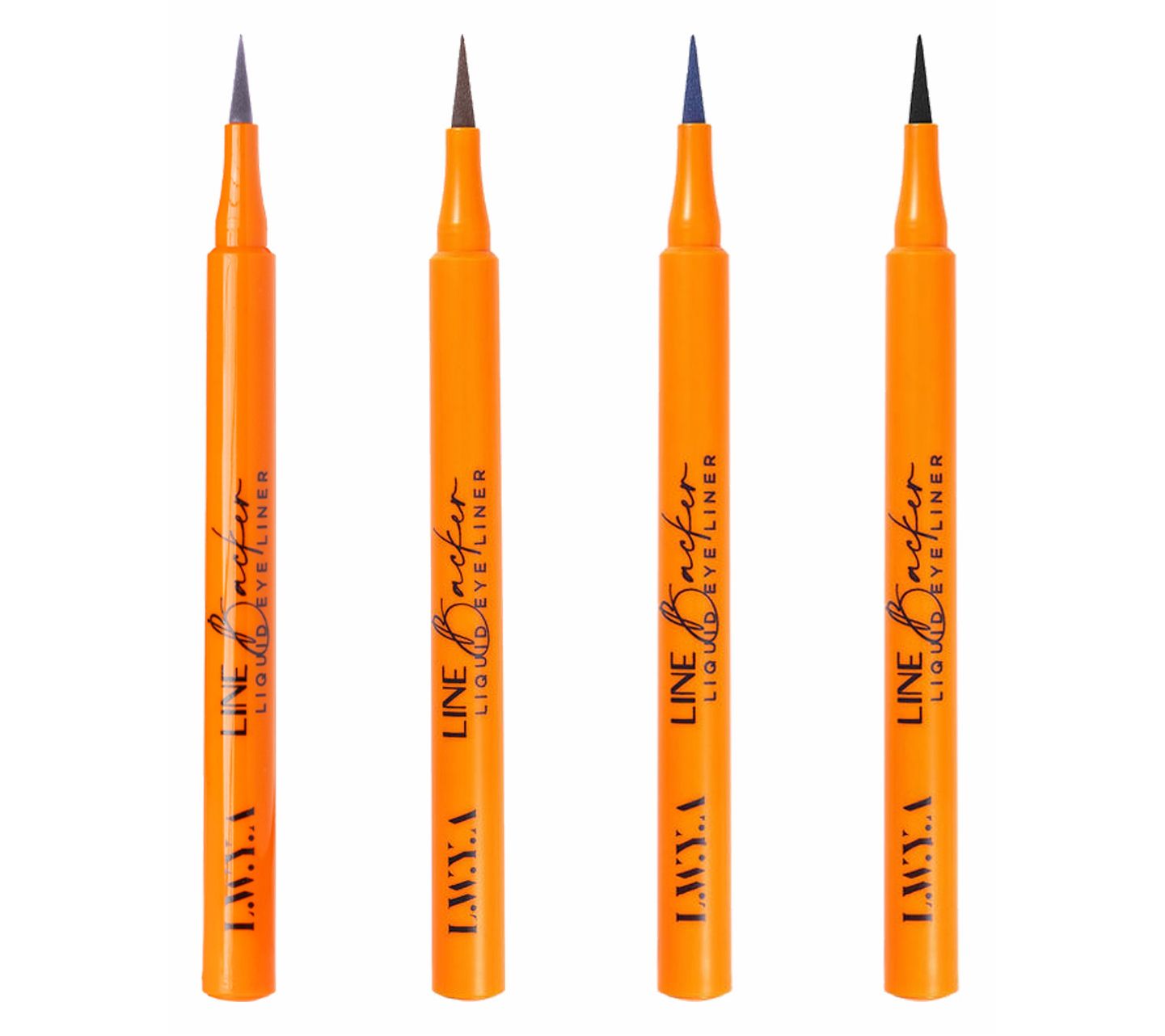 LWYA by Kim Gravel Line Backer Liquid Eyeliner Quad