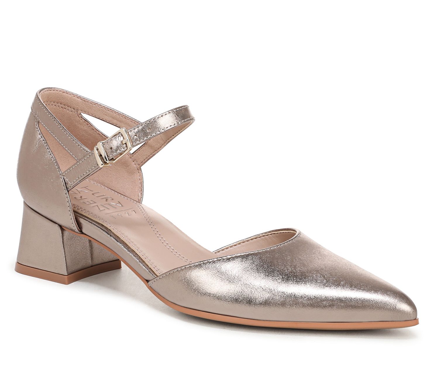 Naturalizer Strappy Leather Pumps - Maddox