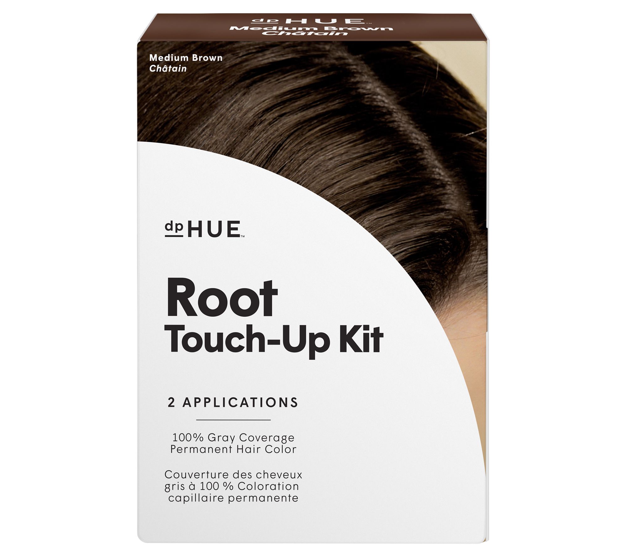 dpHUE Root Touch-Up Kit for Permanent Gray Coverage