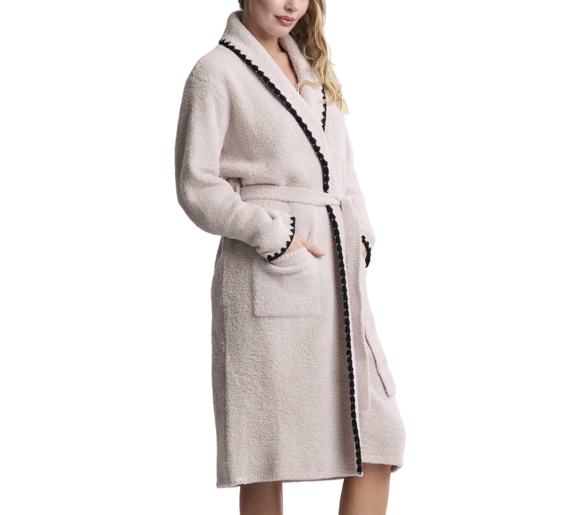 Barefoot Dreams CozyChic Blanket Stitch Robe