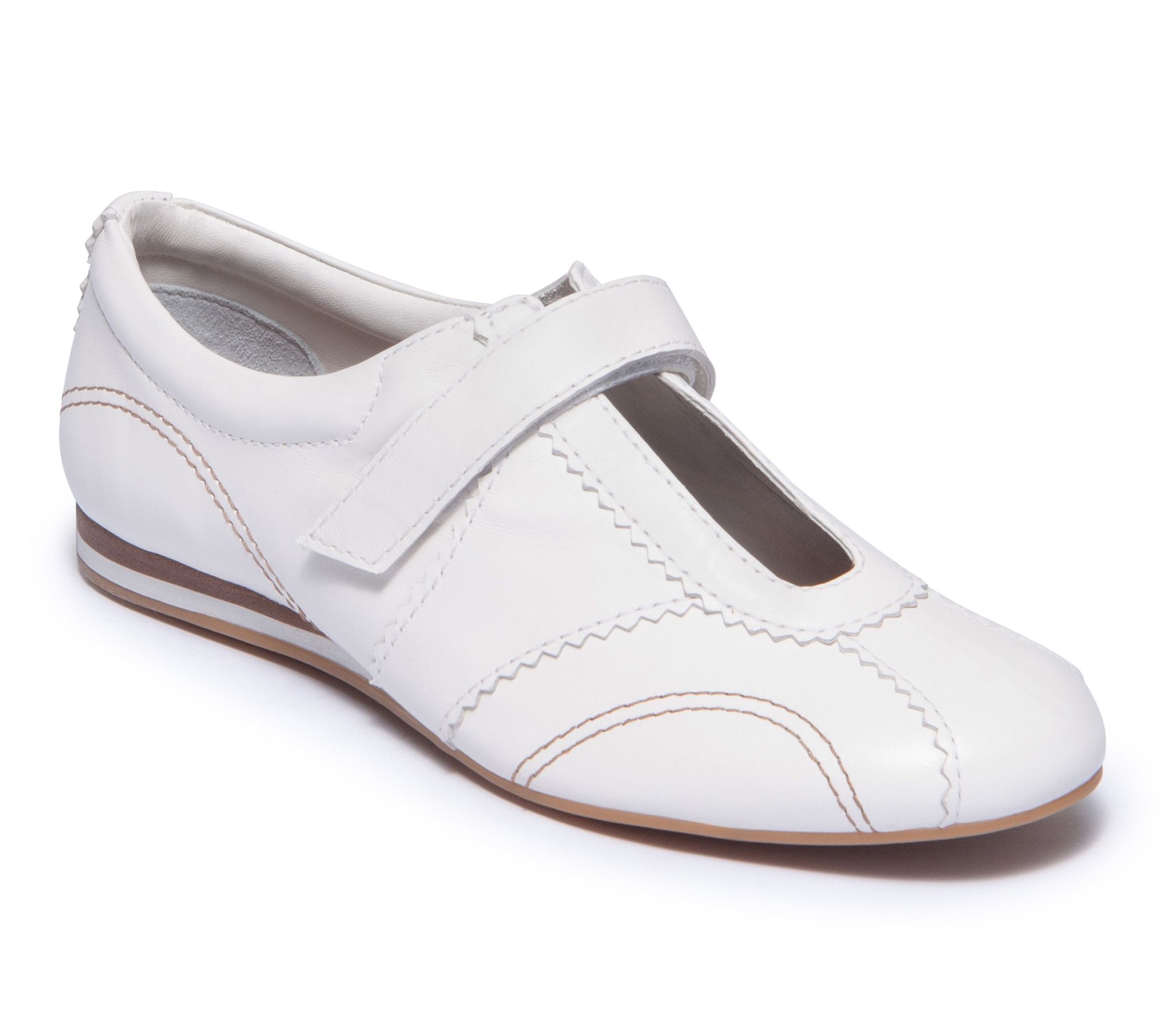 Bernardo Mary Jane Leather Sneaker - Bozano