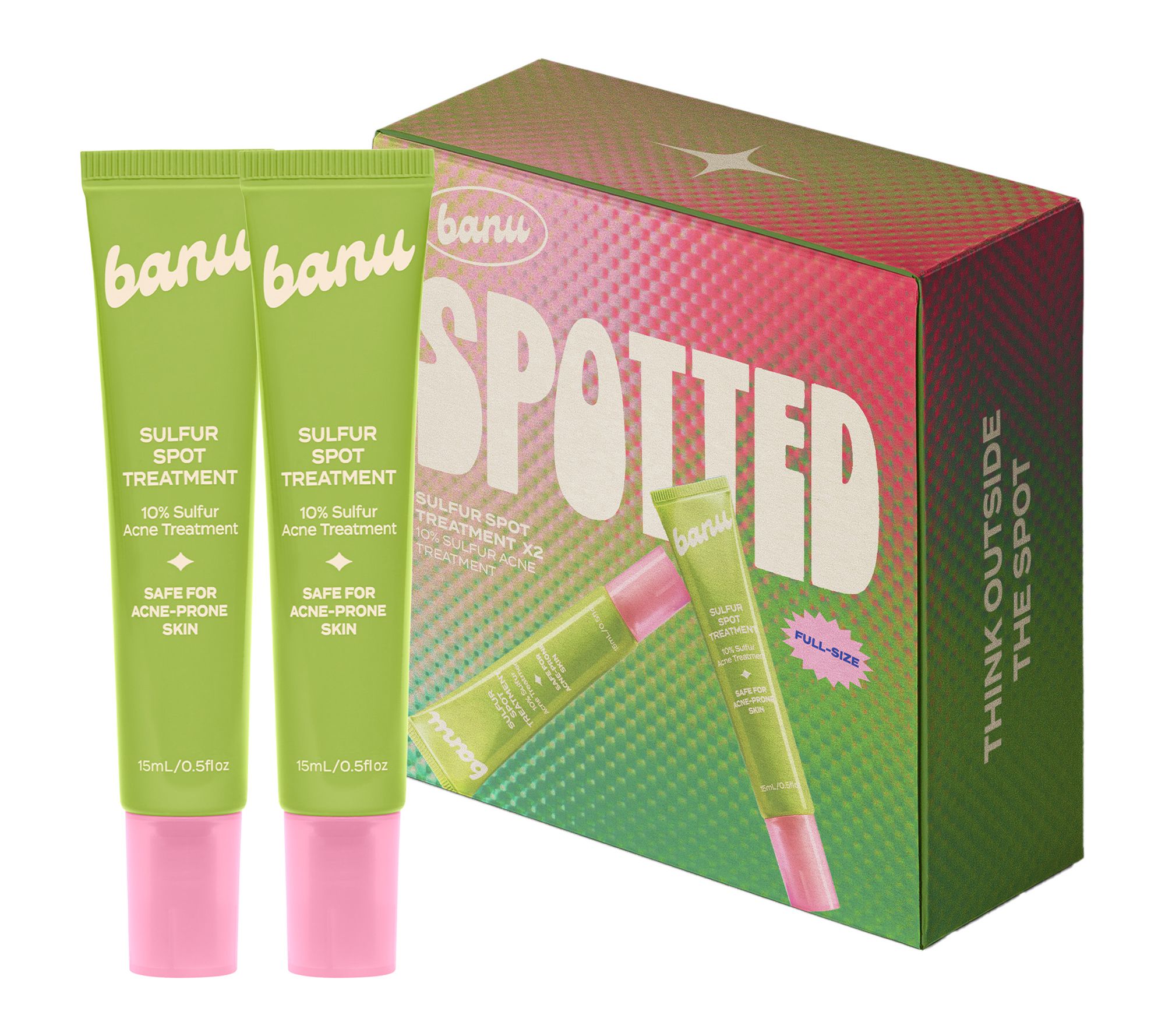 banu skin 10% Sulfur Spot Treatment Duo for Acne