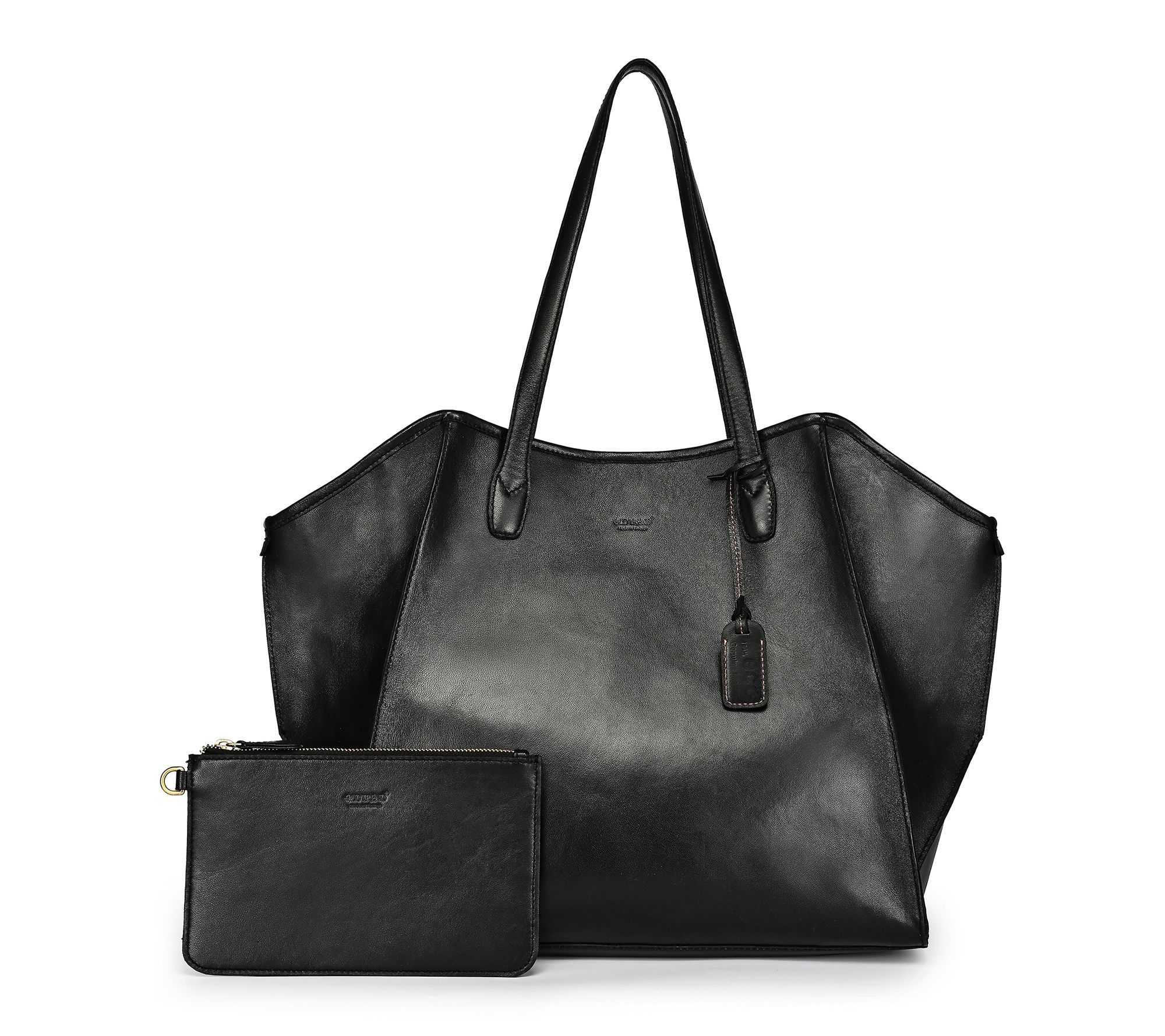 Old Trend Iris Large Leather Carryall Tote