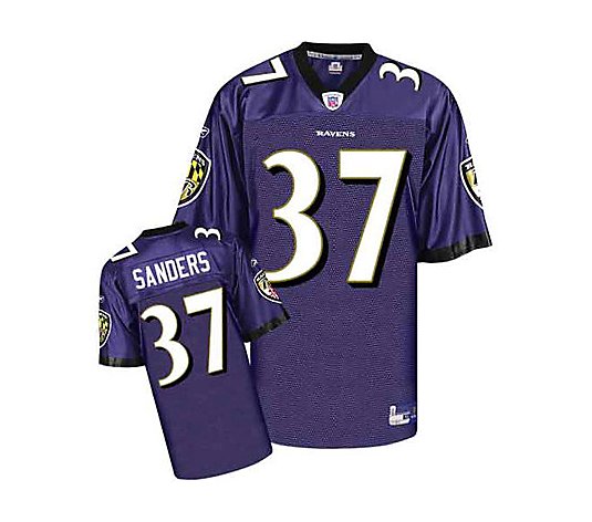 NFL Baltimore Ravens Deion Sanders Replica TeamColor Jersey - QVC.com