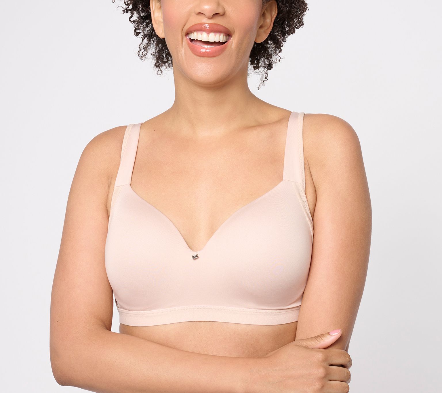 Breezies Smooth Radiance Underwire or Wirefree T-Shirt Bra on QVC 