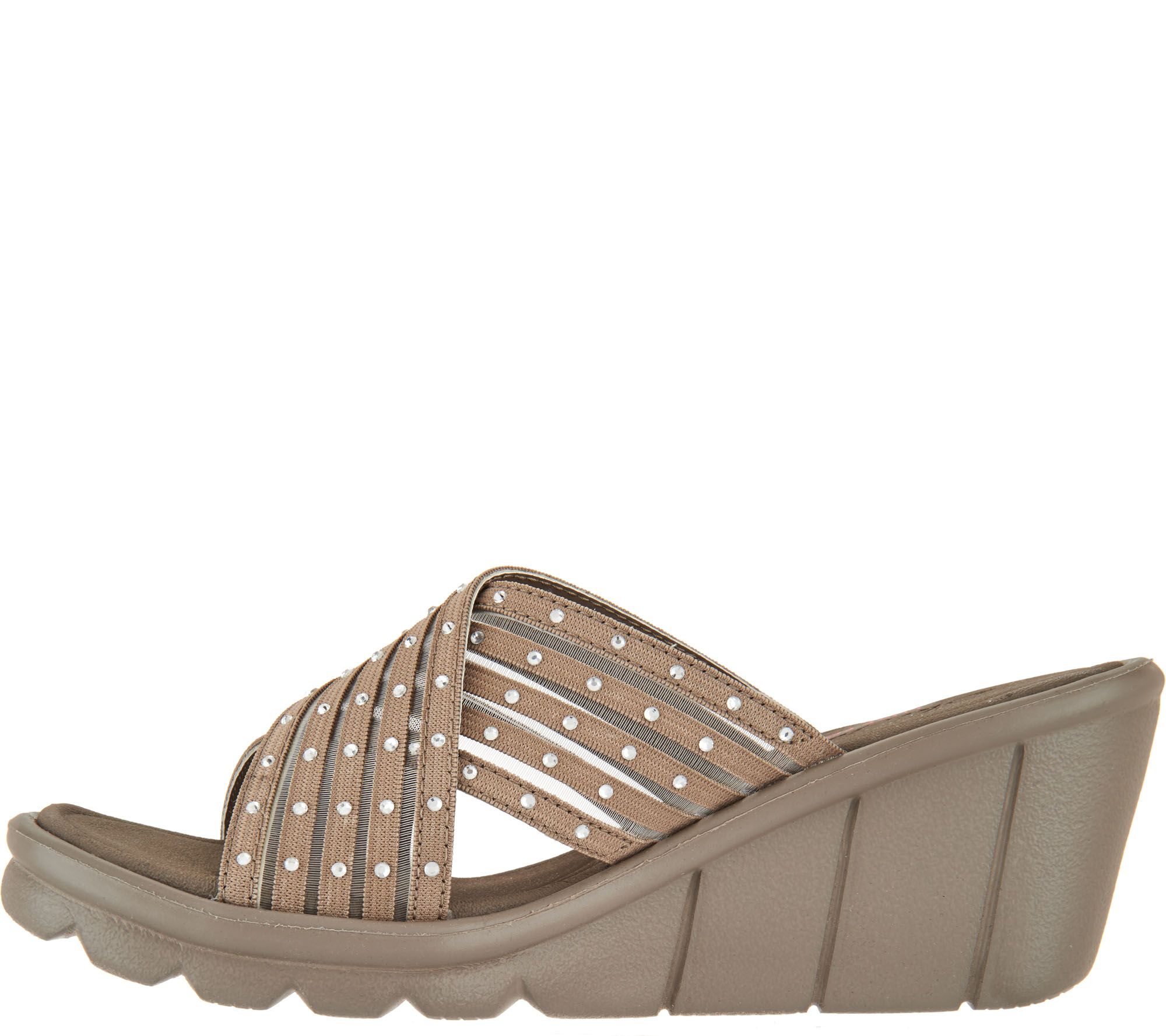 Skechers wedge cheap sandals qvc