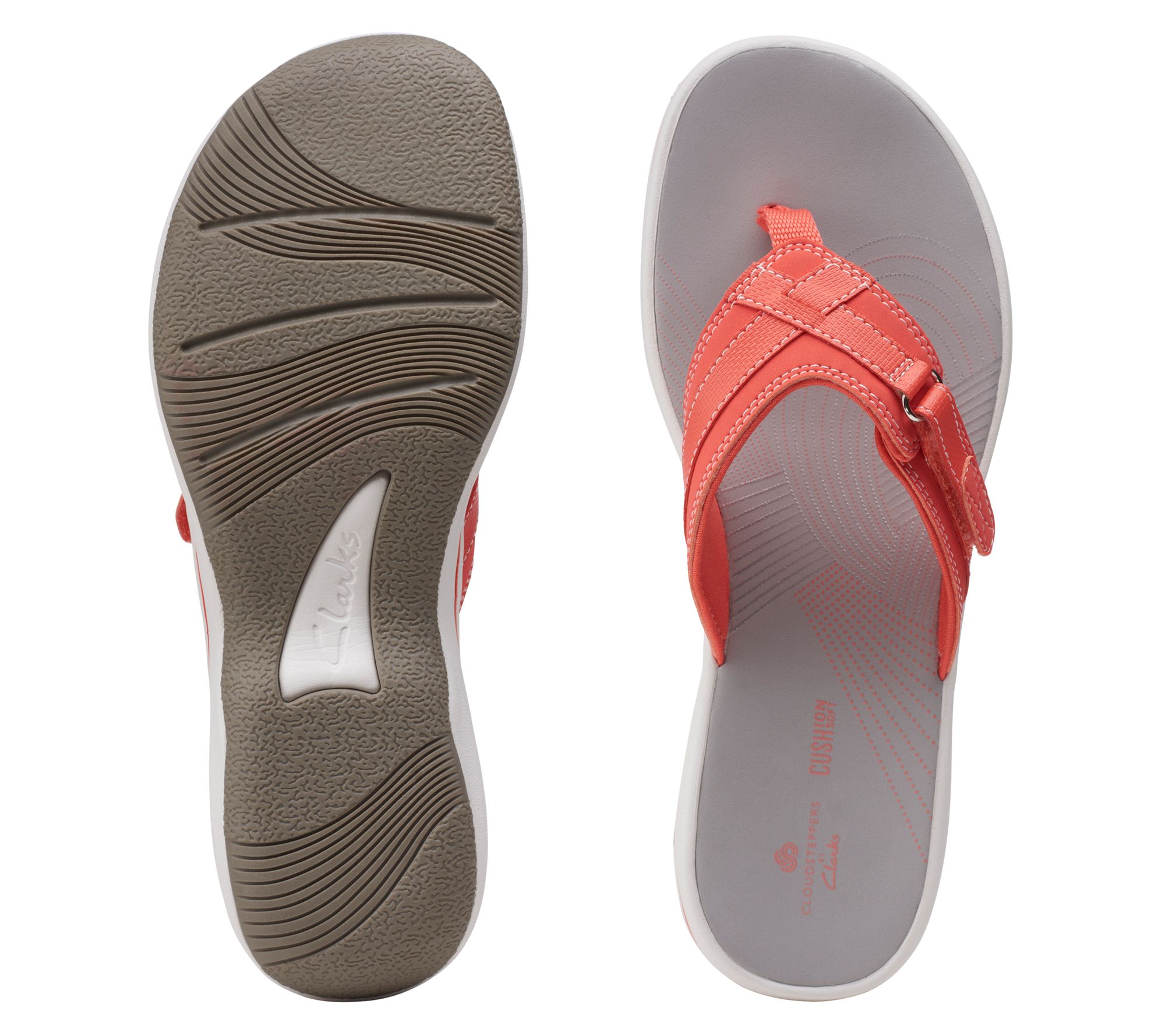 Clarks Cloudsteppers Sport Thong Sandals - Breeze Sea