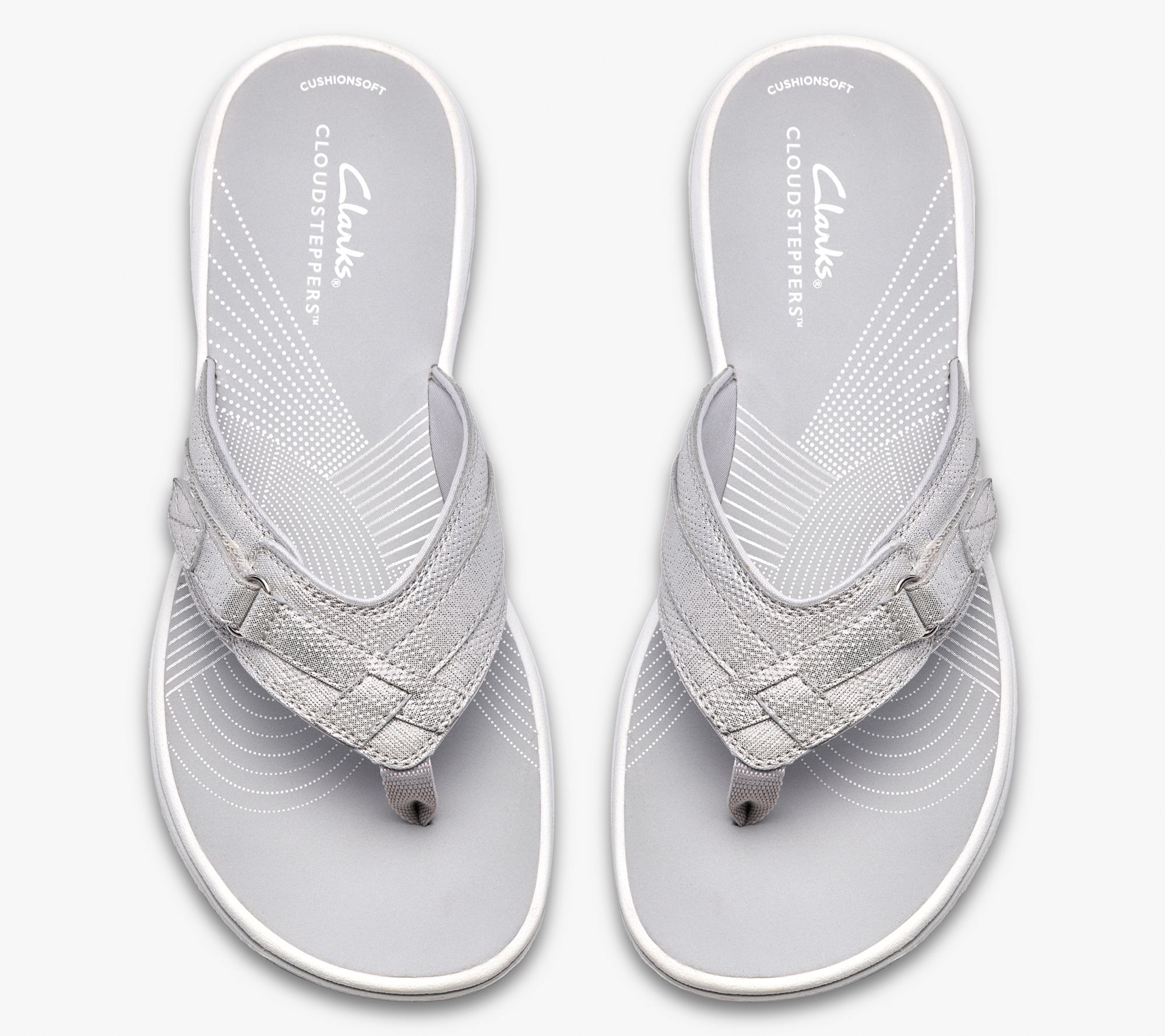 Clarks Cloudsteppers Sport Thong Sandals - Breeze Sea