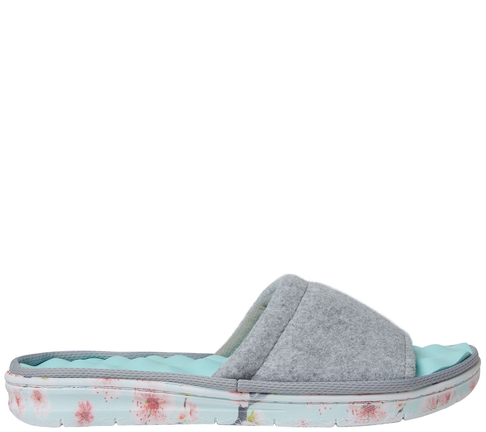 Dearfoams Women's Wool Inspired Slide Slippers