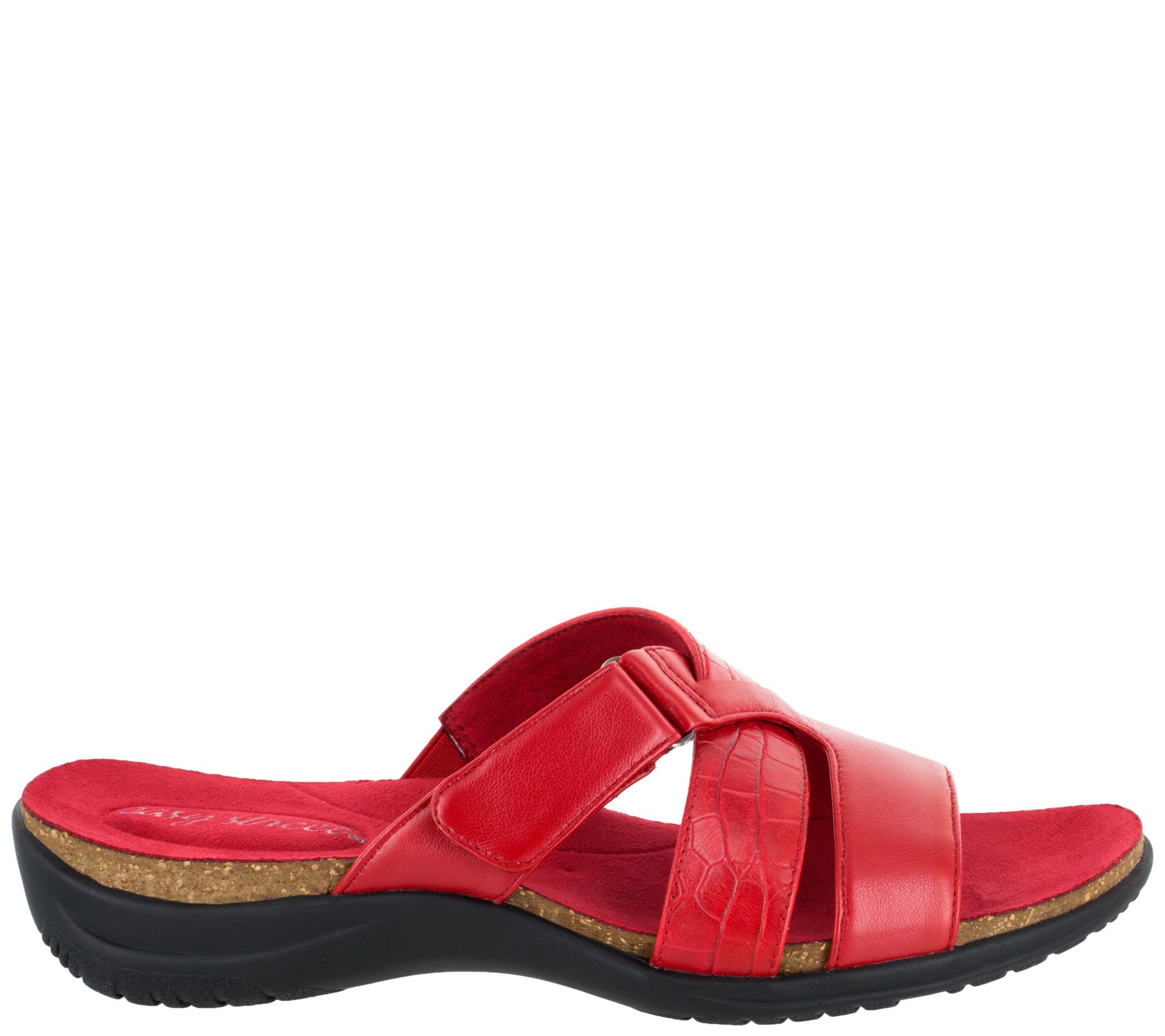 Easy Street Comfort Slide Sandals - Frenzy - QVC.com