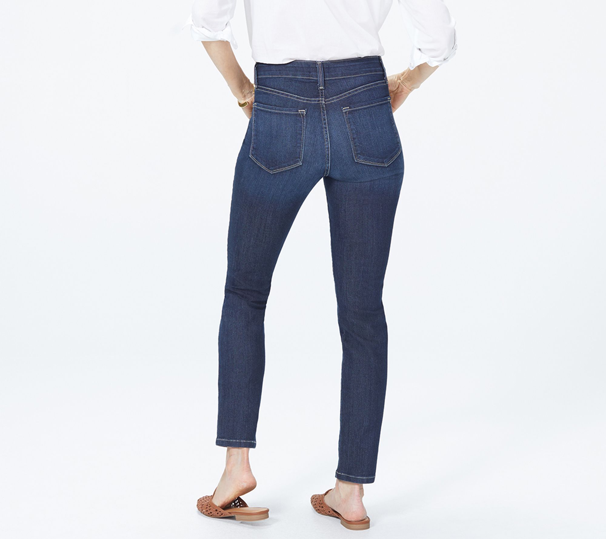 NYDJ Ultra-Slim Skinny Jeans - Alina - QVC.com