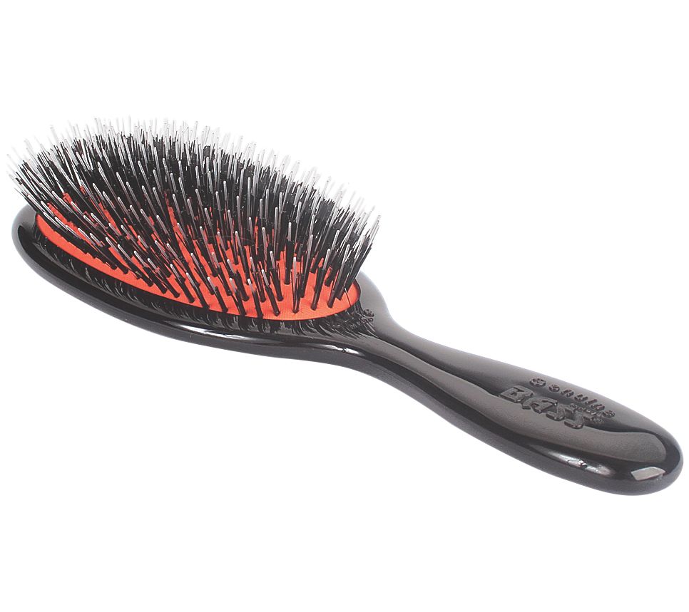 Bass Brushes Shine Condition Medio Hair Brush Natural Qvc