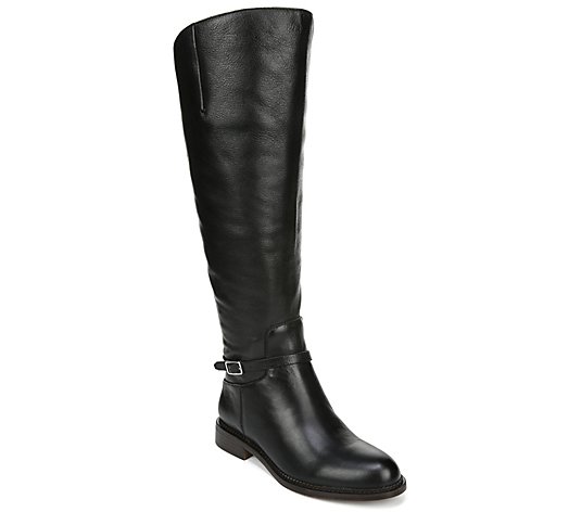 Franco Sarto Leather Wide Calf Boots - Haylie