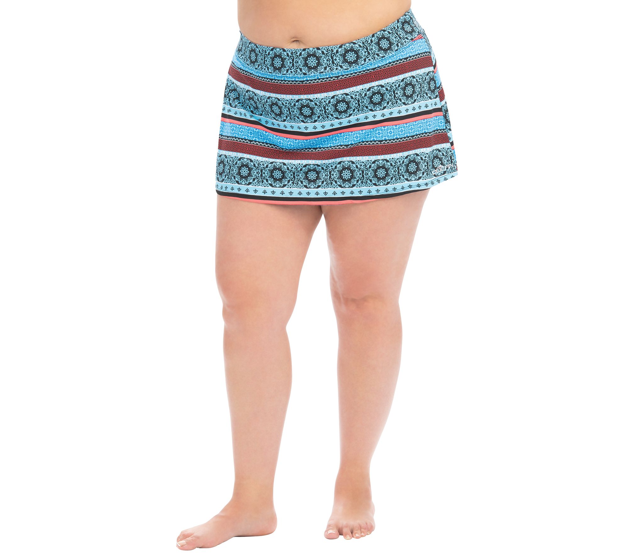 Dolfin Aquashape Serenity Print ALine Swim Skirt