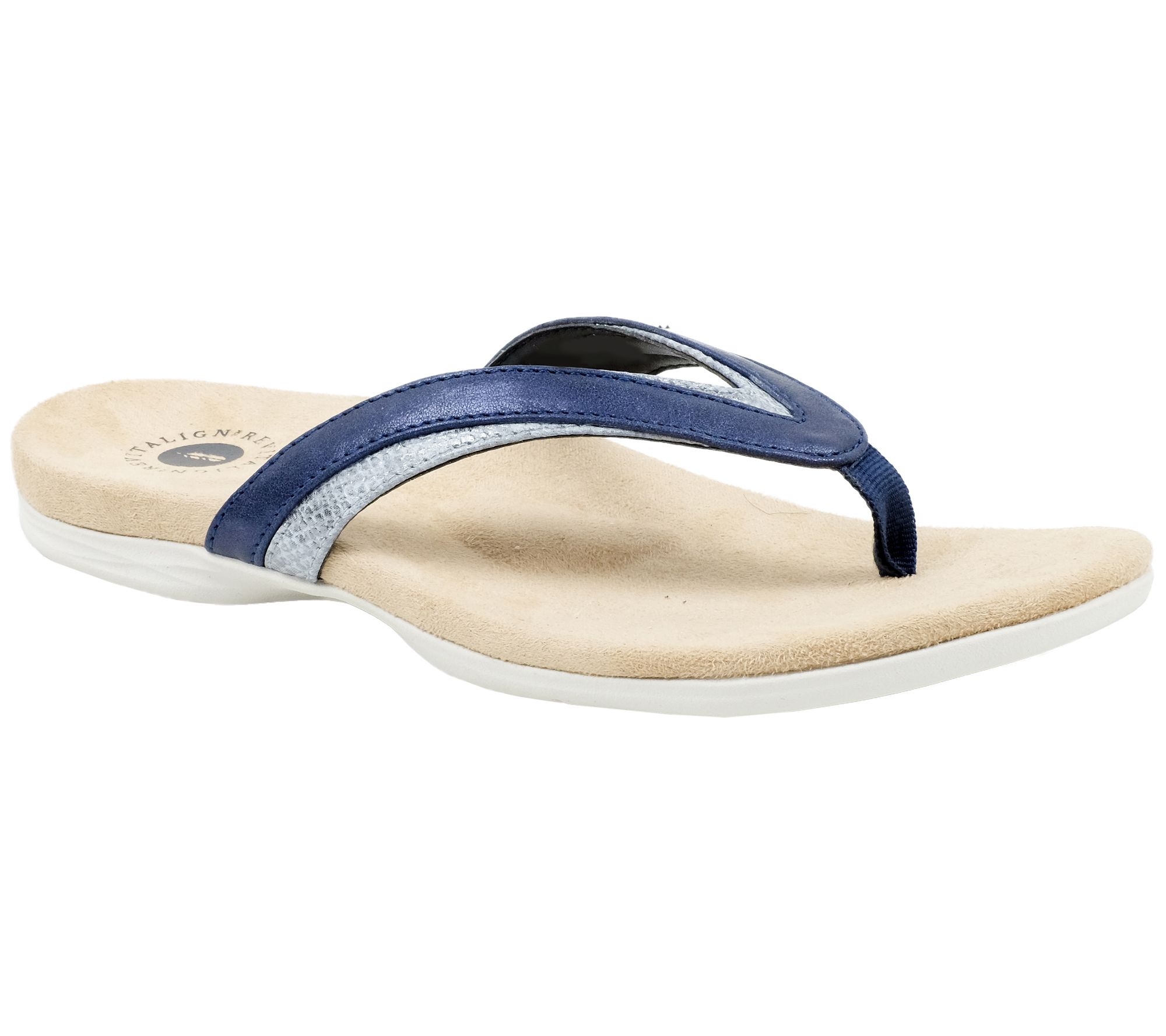 Revitalign Flip Flop Orthotic Sandals - Heron
