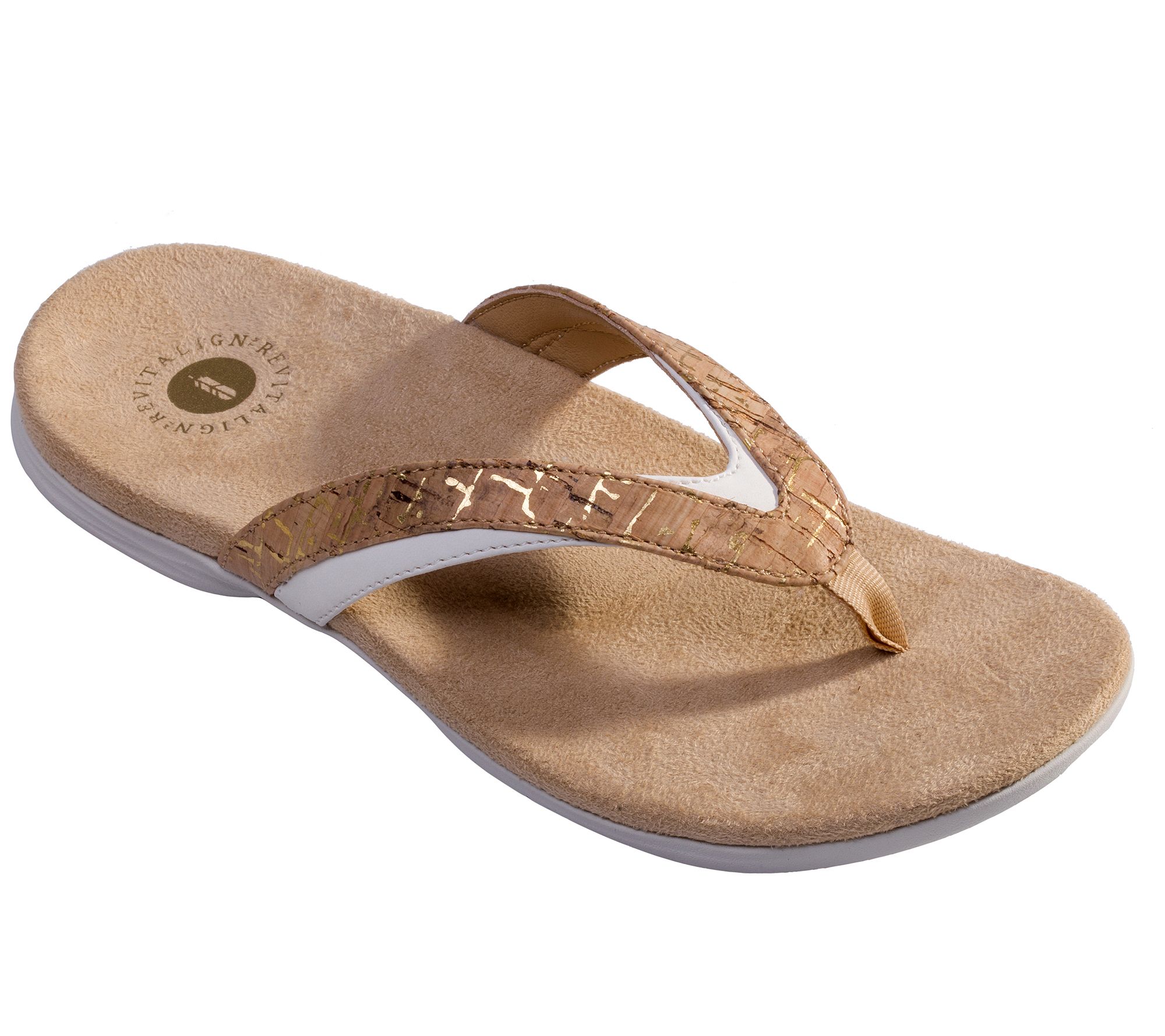 Revitalign Flip Flop Orthotic Sandals - Heron