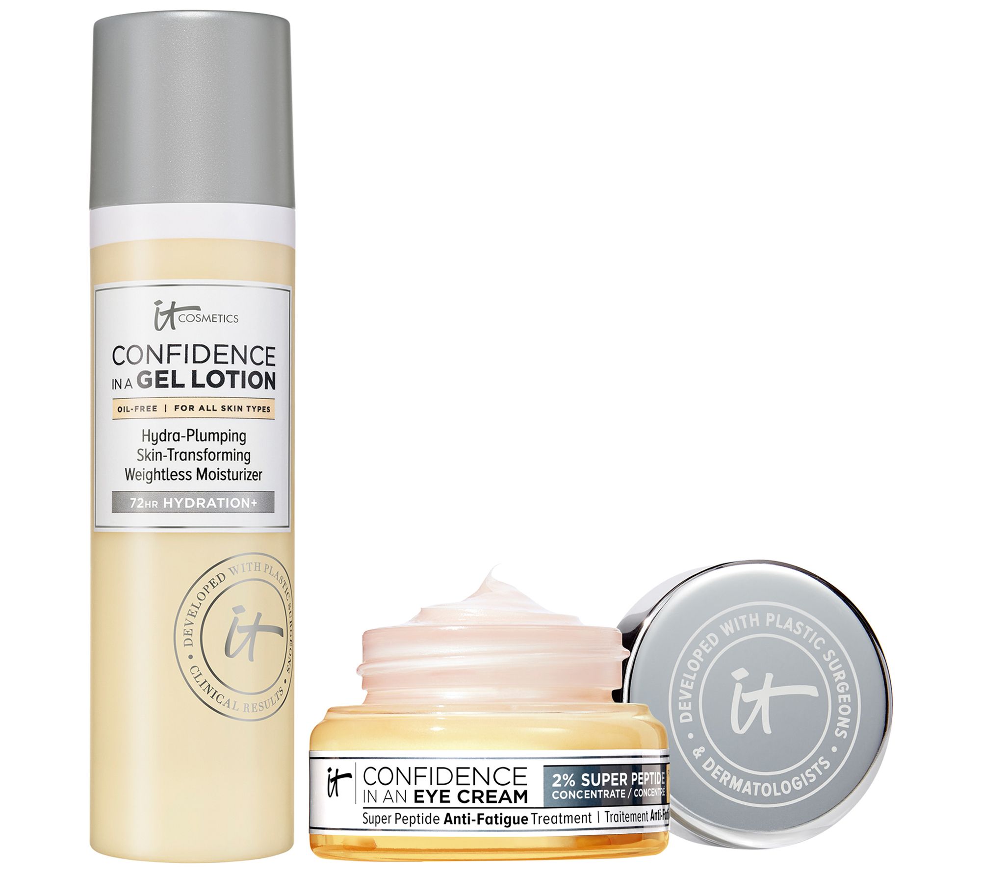 IT Cosmetics Confidence Skincare Kit 72HR Hydro Gel & Eye Cream Duo 