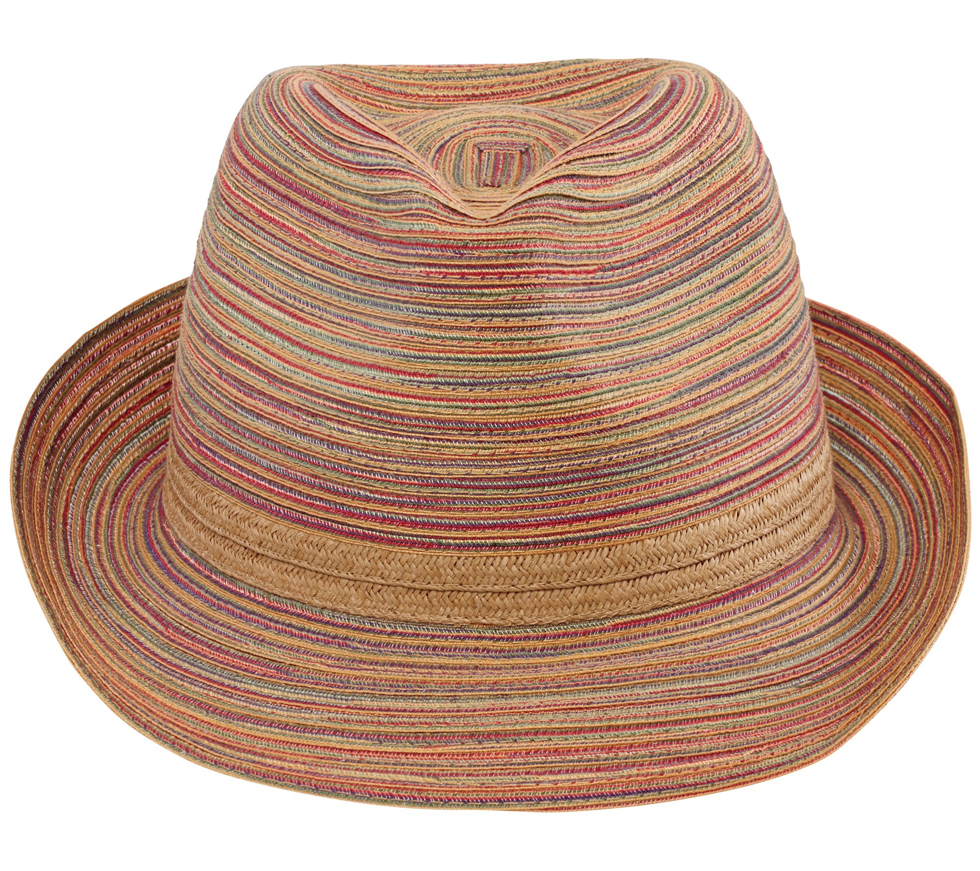 San Diego Hat Co. Mixed Braid Fedora