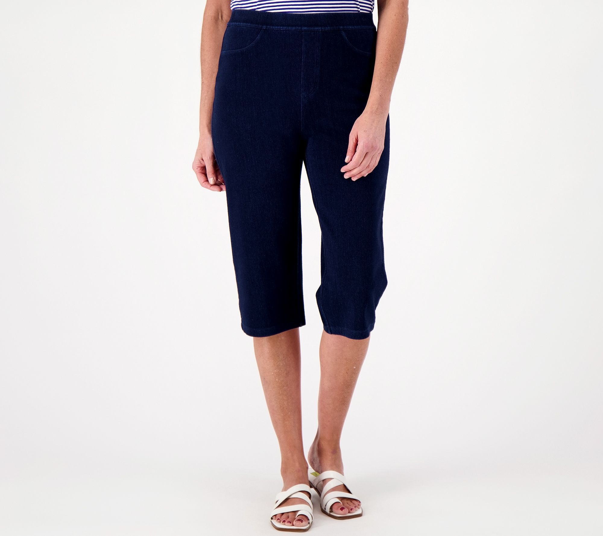 Women's Pedal Pushers Pants  Relaxed & Skinny fit 