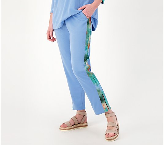 LOGO Lounge by Lori Goldstein French Terry Pull On Pants