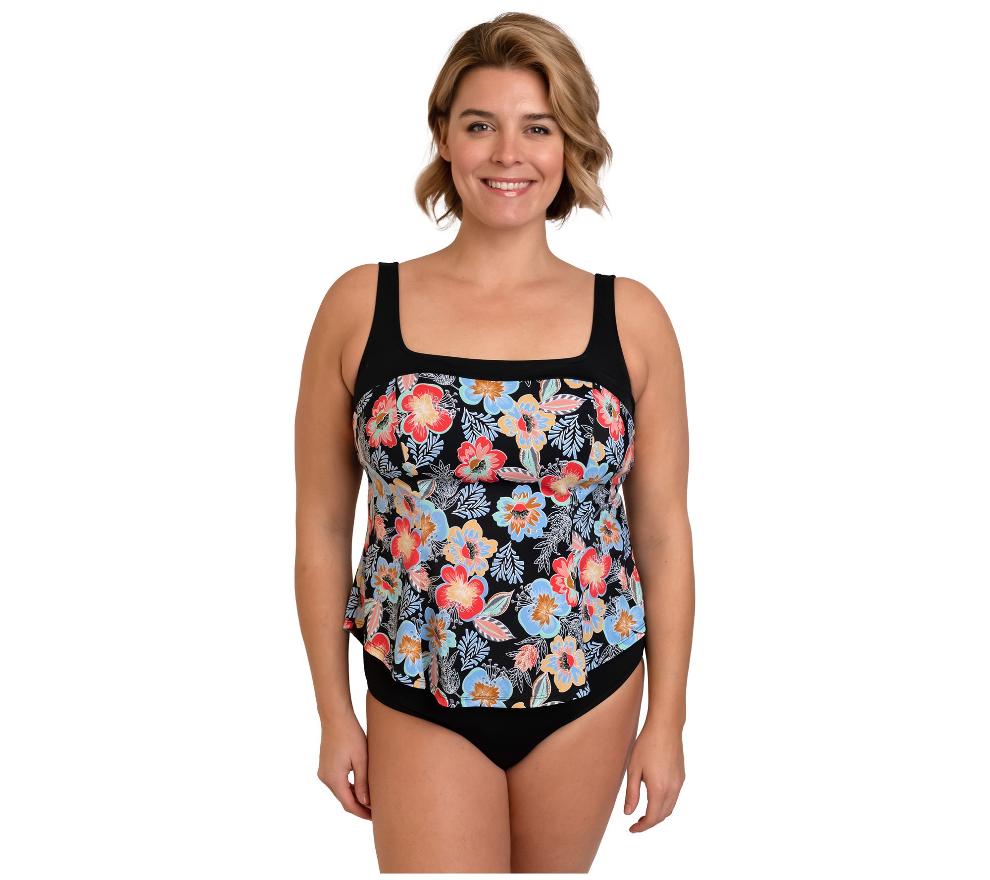 qvc plus size bathing suits